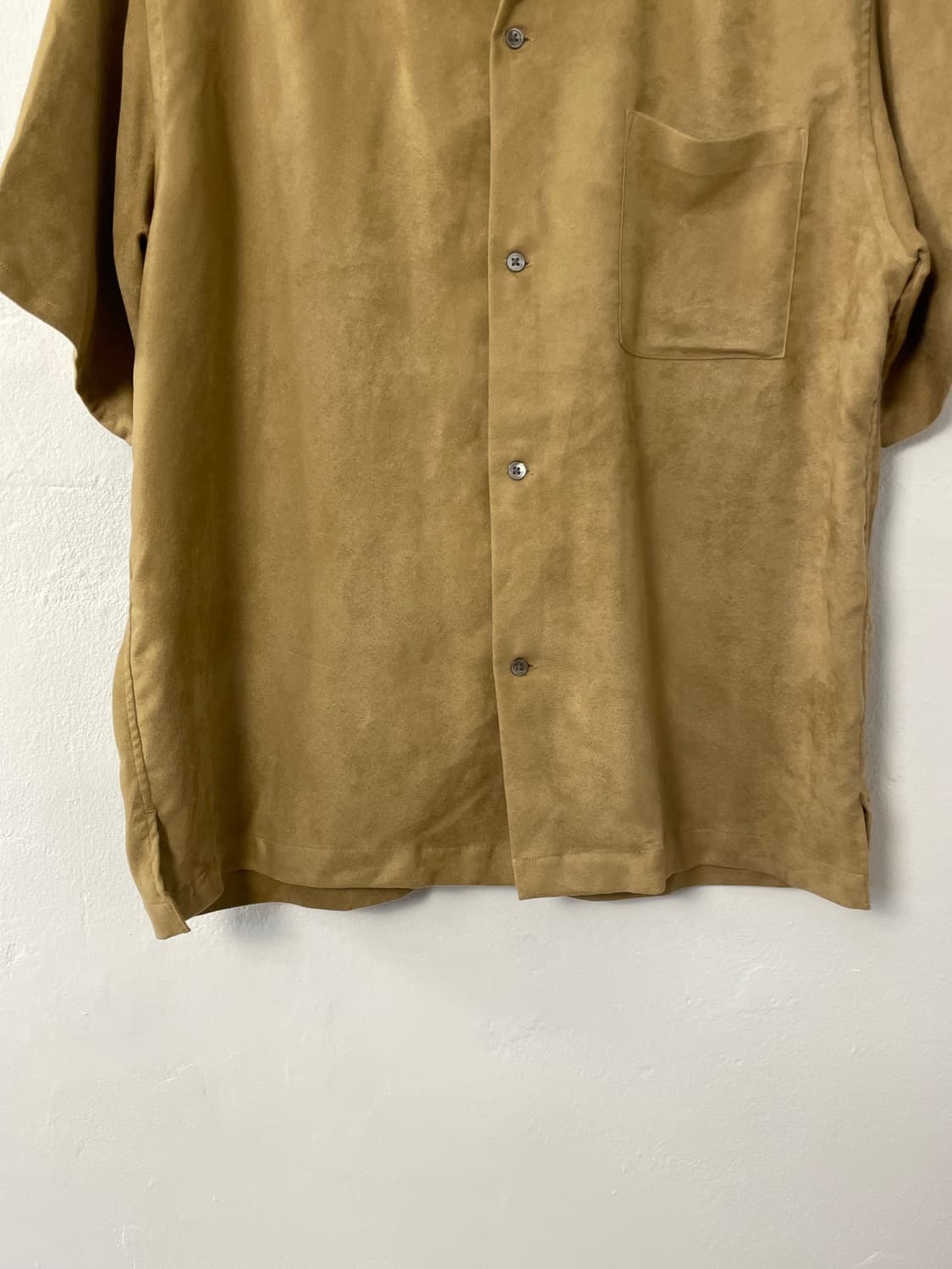 뷰티앤유스 스웨이드 셔츠  상품이미지3