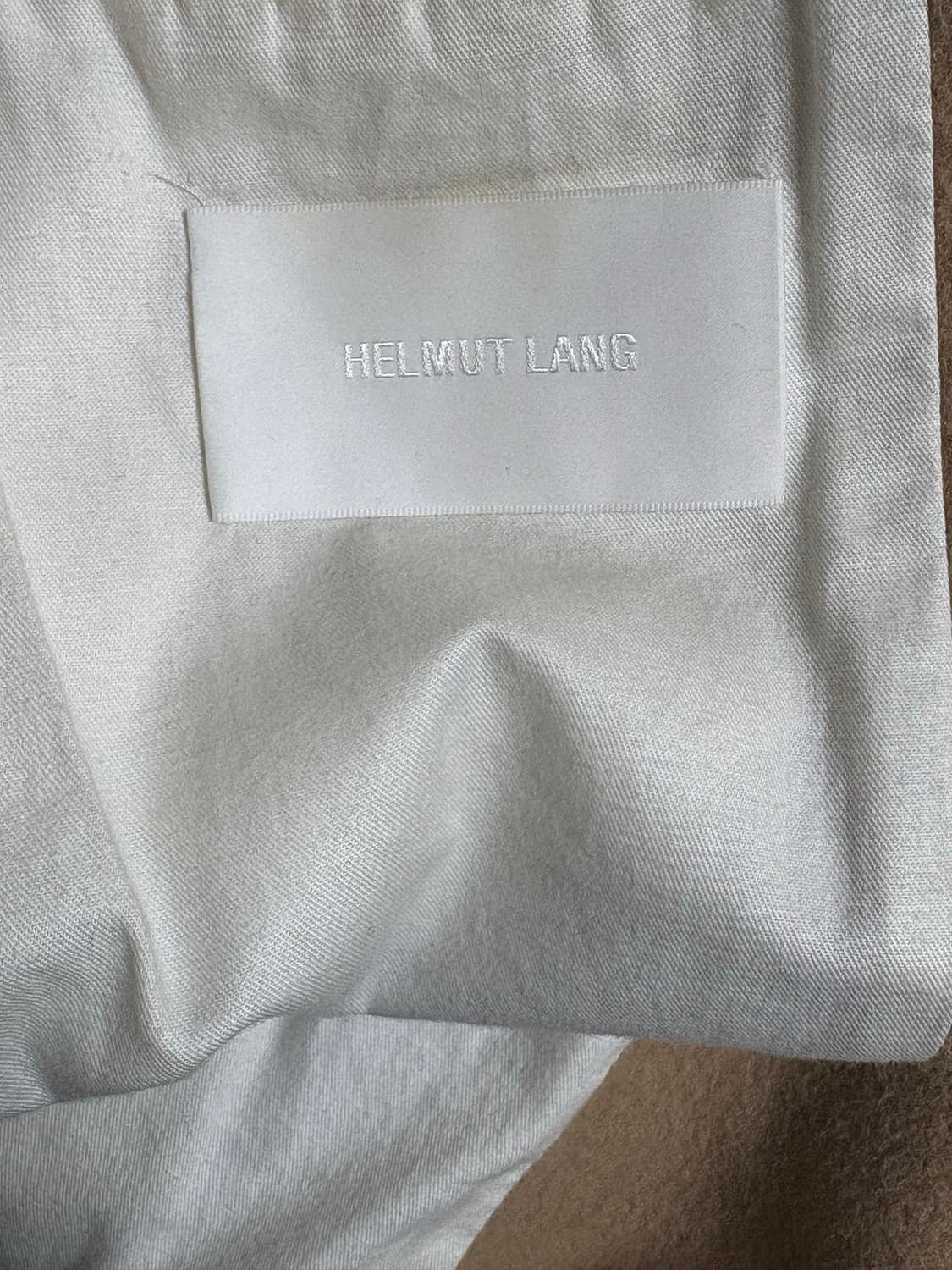 헬무트랭 캐시미어&울 싱글코트 카멜 상품이미지6