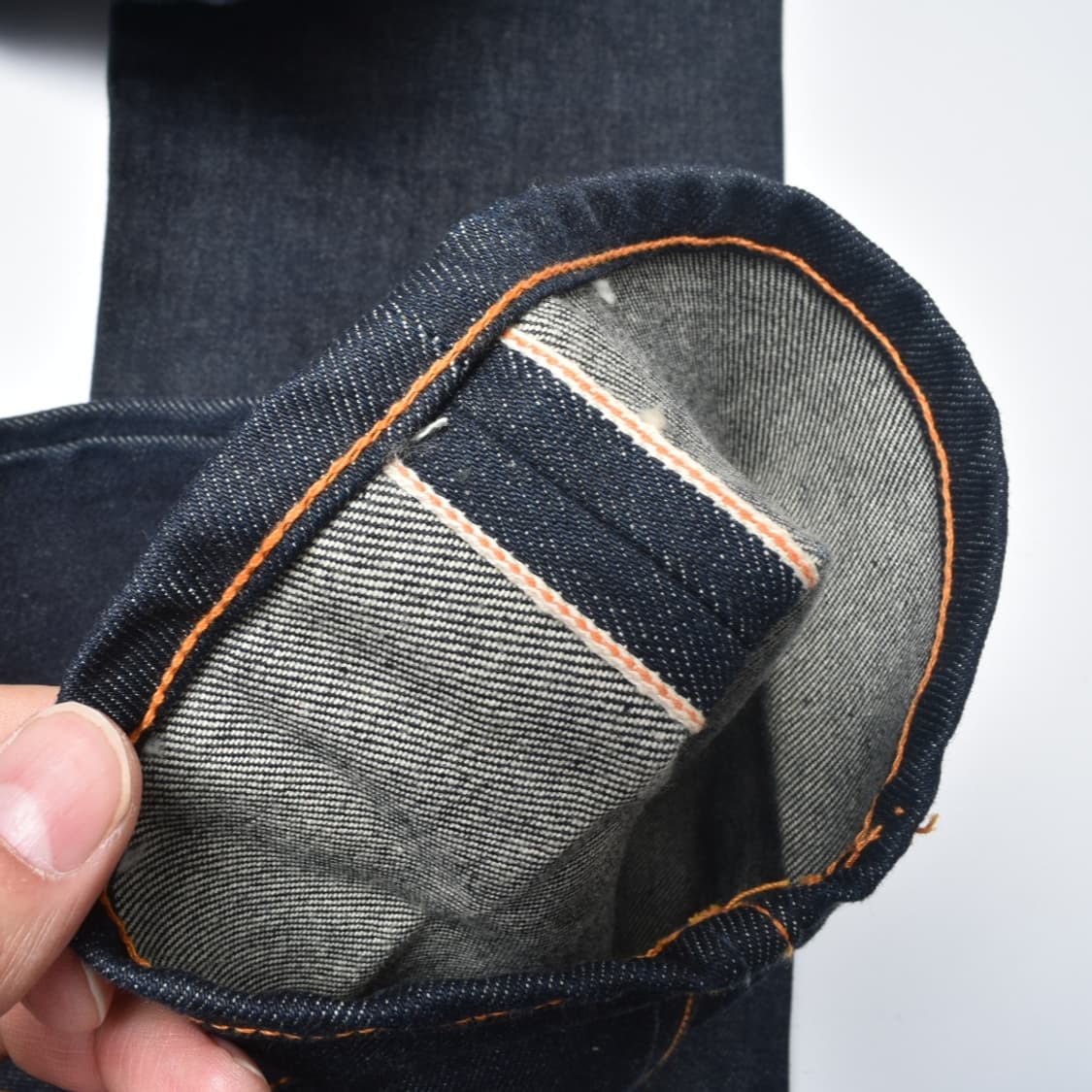 누디진 셀비지 청파지 데님팬츠 32(새 옷)  N0763 상품이미지8