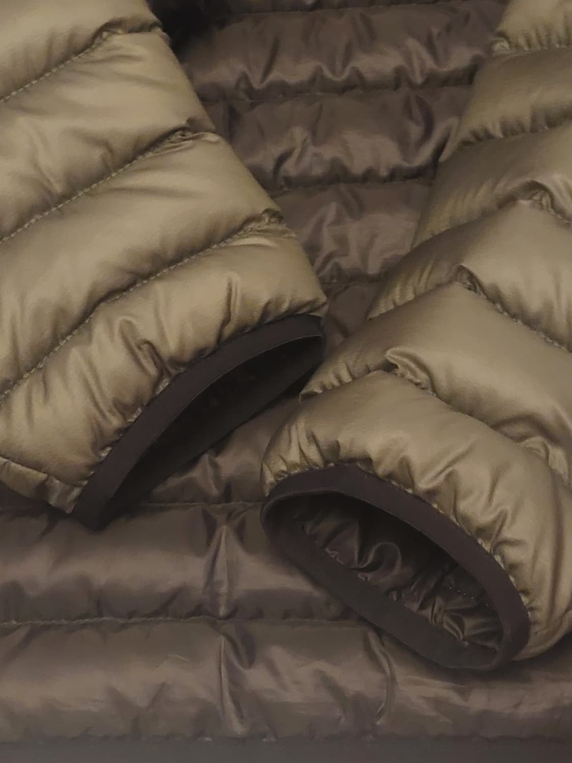  스톤아일랜드 투엑라 룸우븐 패딩 올리브 새상품 급 XXL 상품이미지4