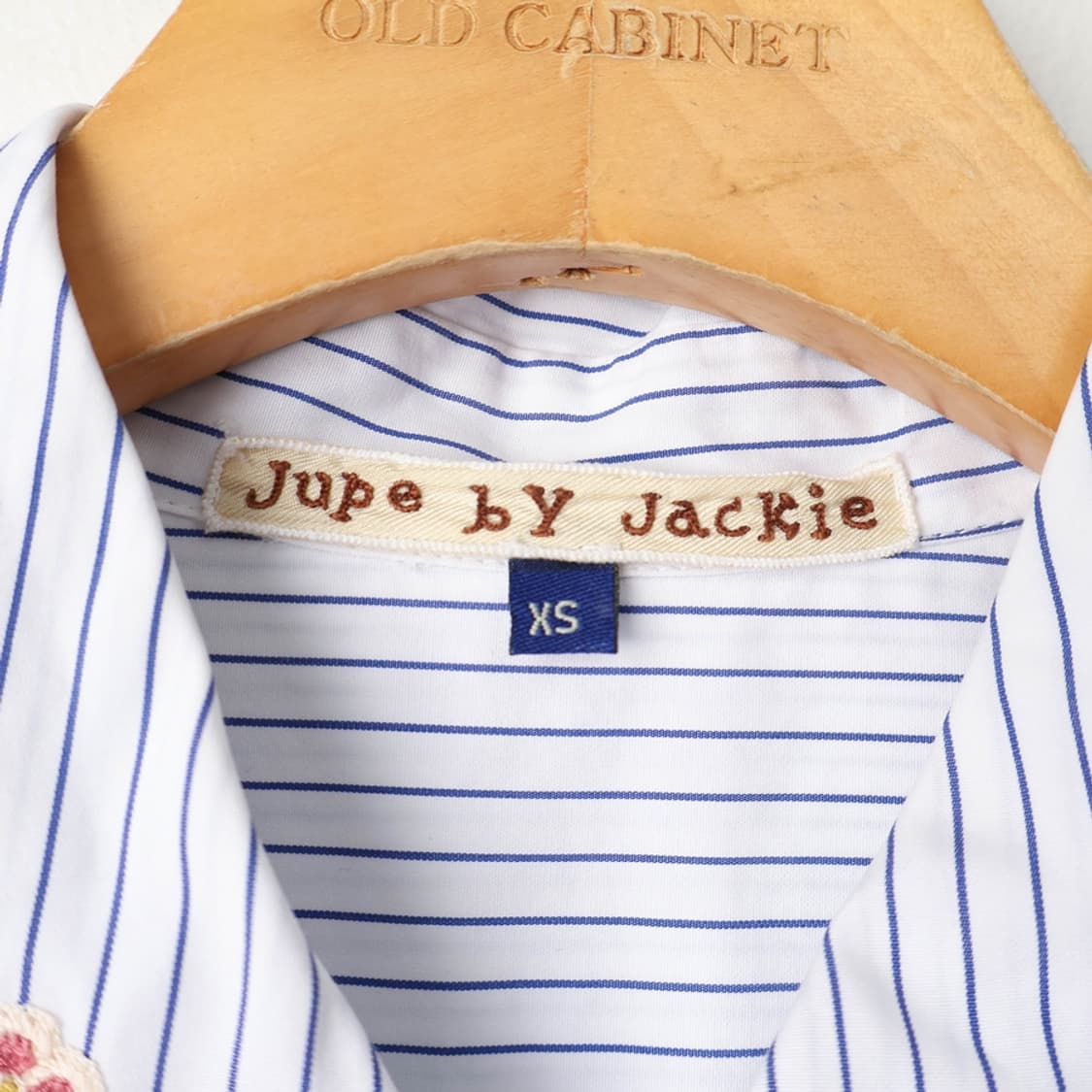44/JUPE BY JACKIE 코튼 자수 셔츠 상품이미지5