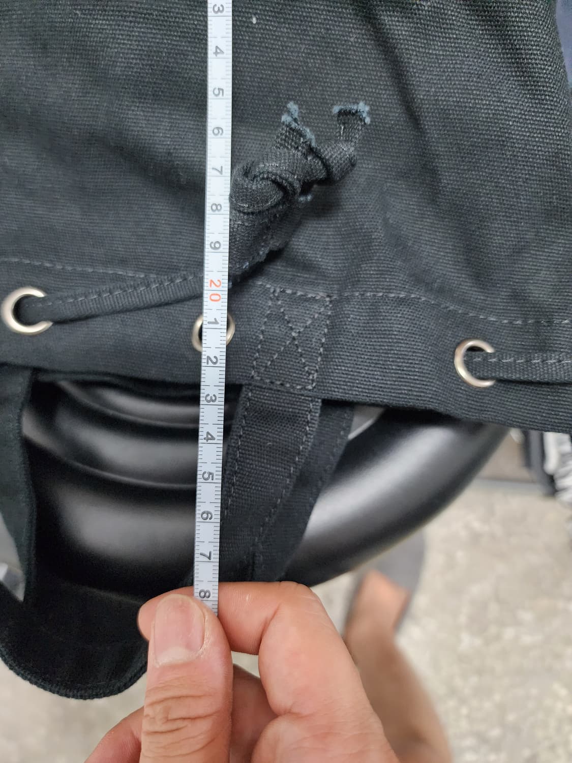 에디바우어 올블랙 복조리백 상품이미지5