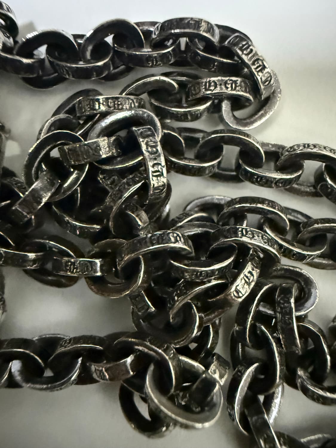 크롬하츠 페이퍼체인 목걸이 20인치 상품이미지2