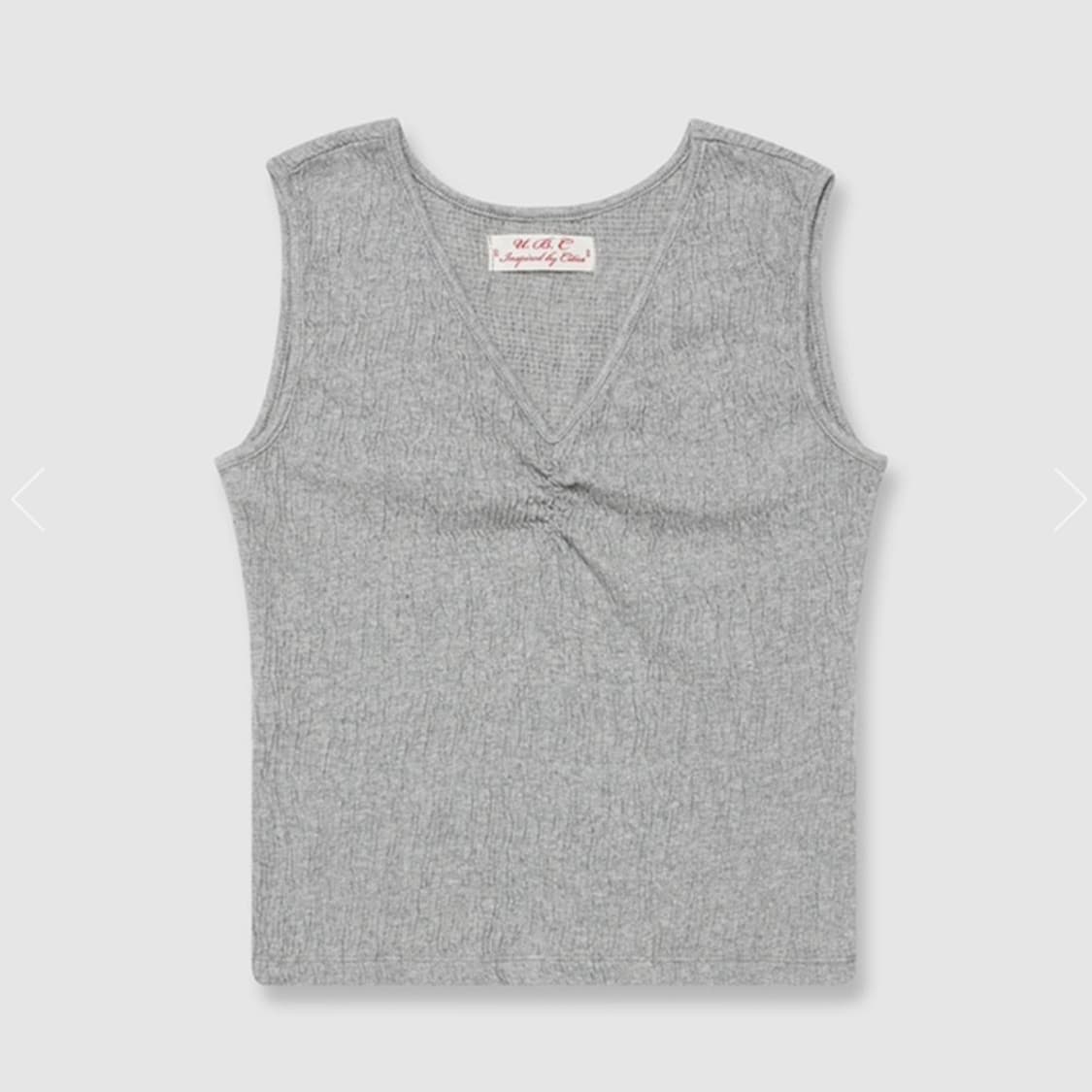 얼바닉30 슬리브리스 Jete Sleeveless 그레이 상품이미지1