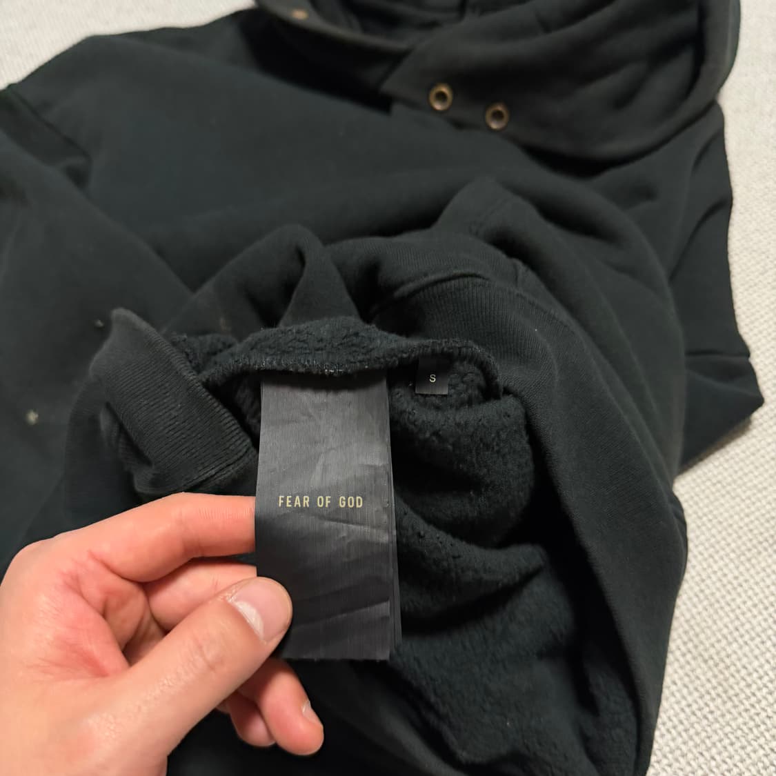 피어 오브 갓 7th 컬렉션 빈티지 후드티 상품이미지4