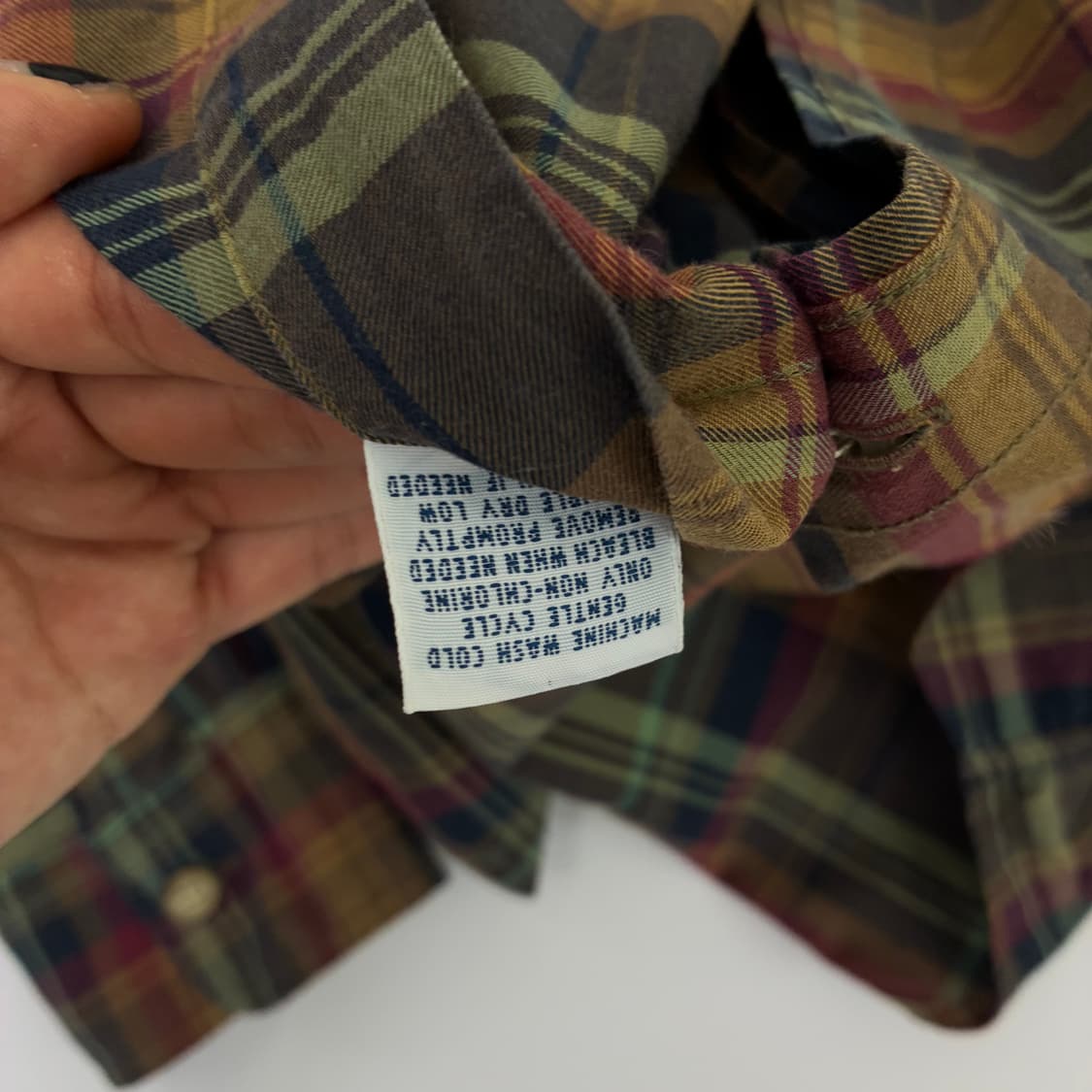 Polo 폴로 랄프로렌 브라운 체크 옥스포드 셔츠 상품이미지5