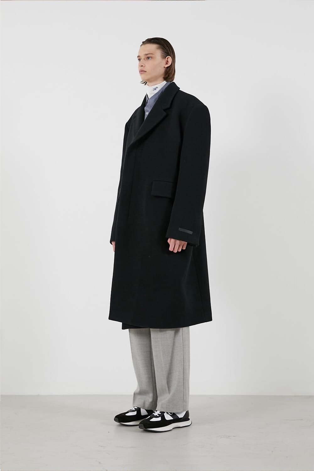 러드 애프터프레이 오버 히든 코트 L 상품이미지2