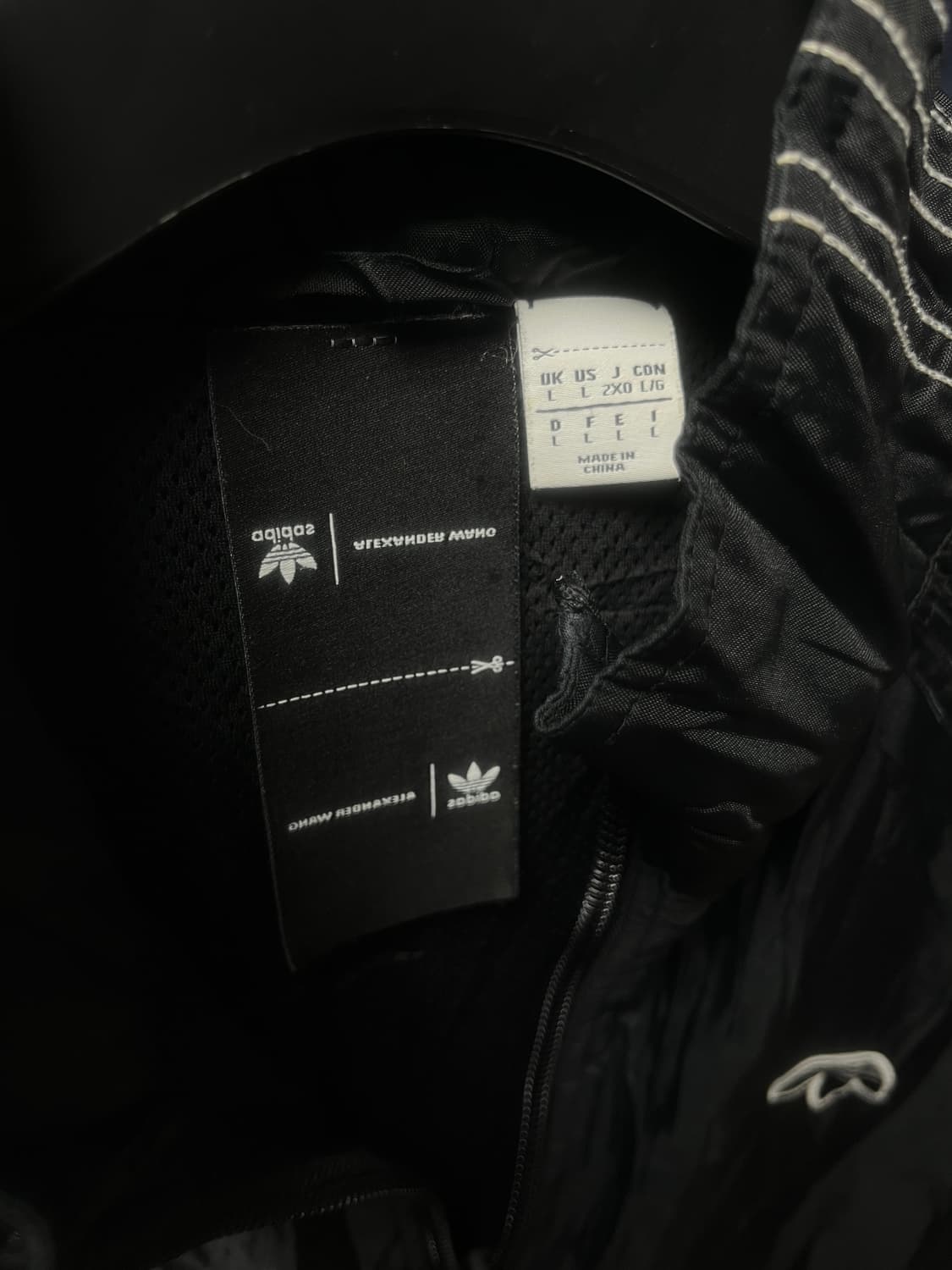 아디다스 알렉산더왕 쭈글이 L, 블랙 상품이미지3