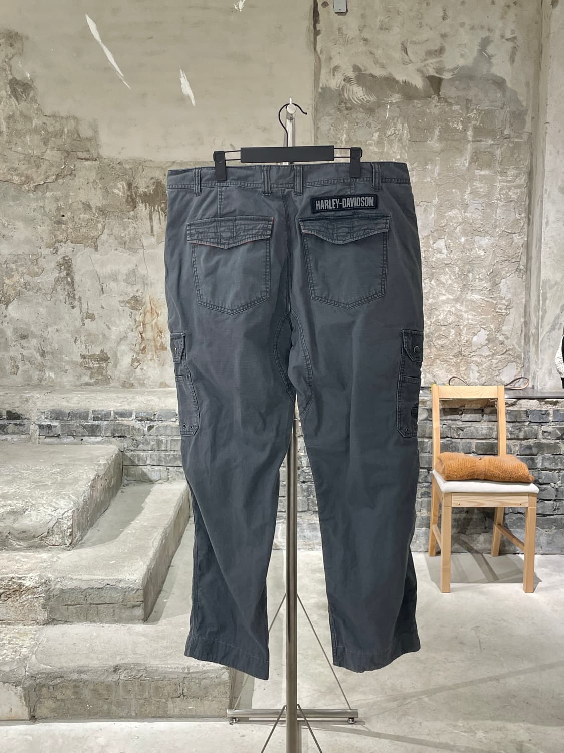 할리 데이비슨 스톤 코튼 카고 팬츠 상품이미지6