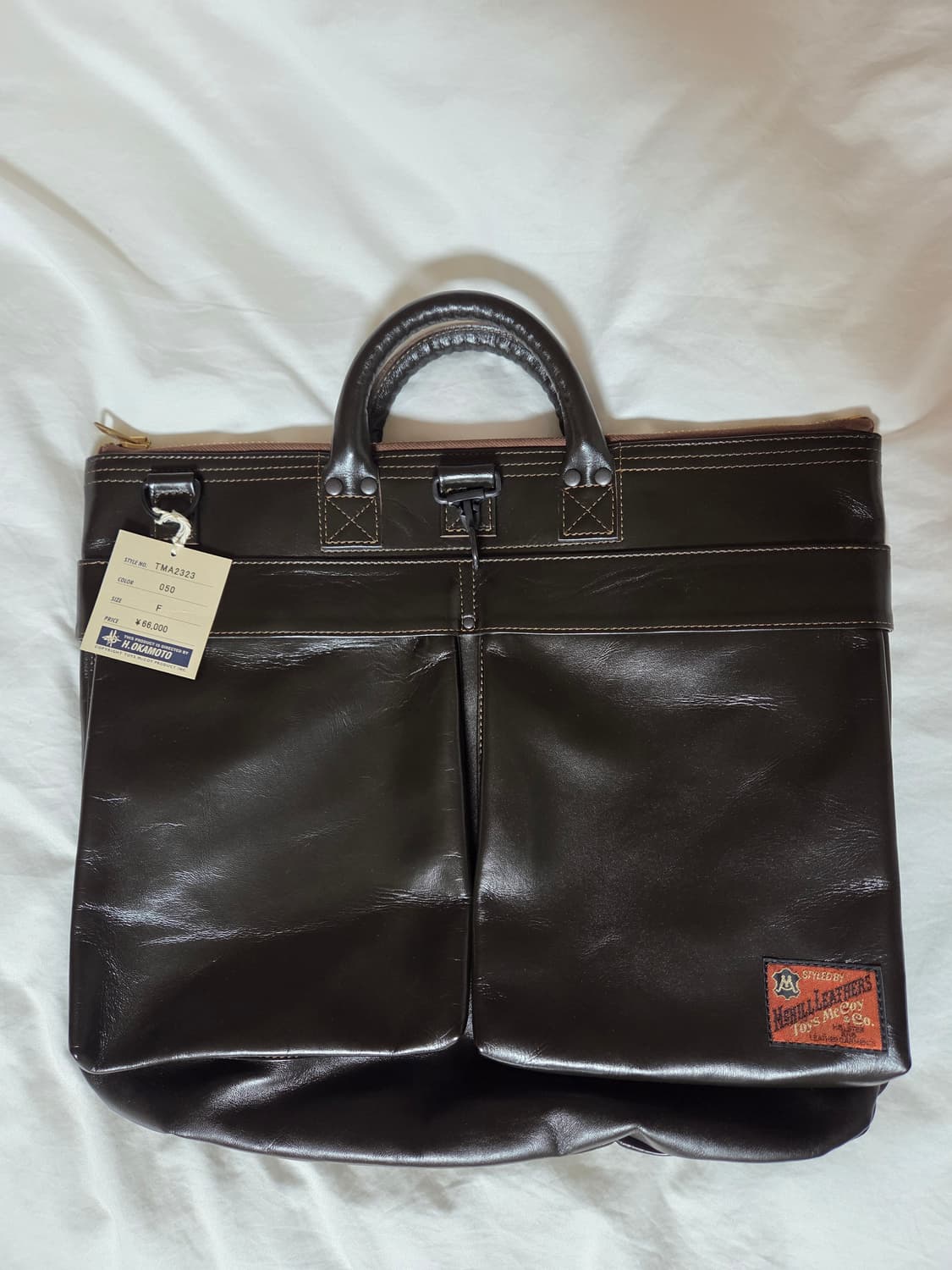 토이즈 맥코이 헬멧백 브라운 상품이미지1