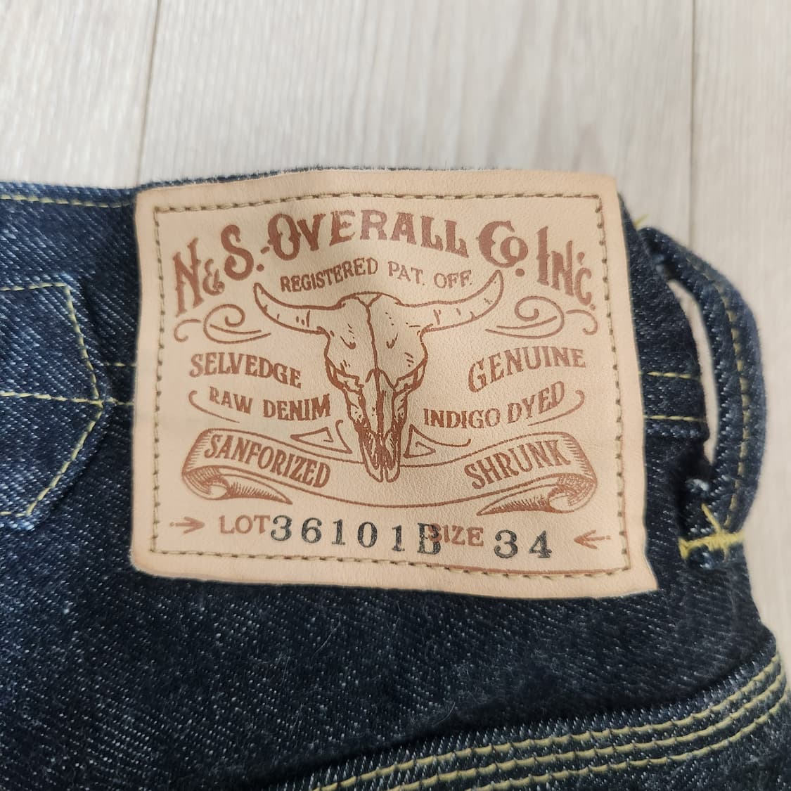 브론은 lot101B cowboy jeans 상품이미지4