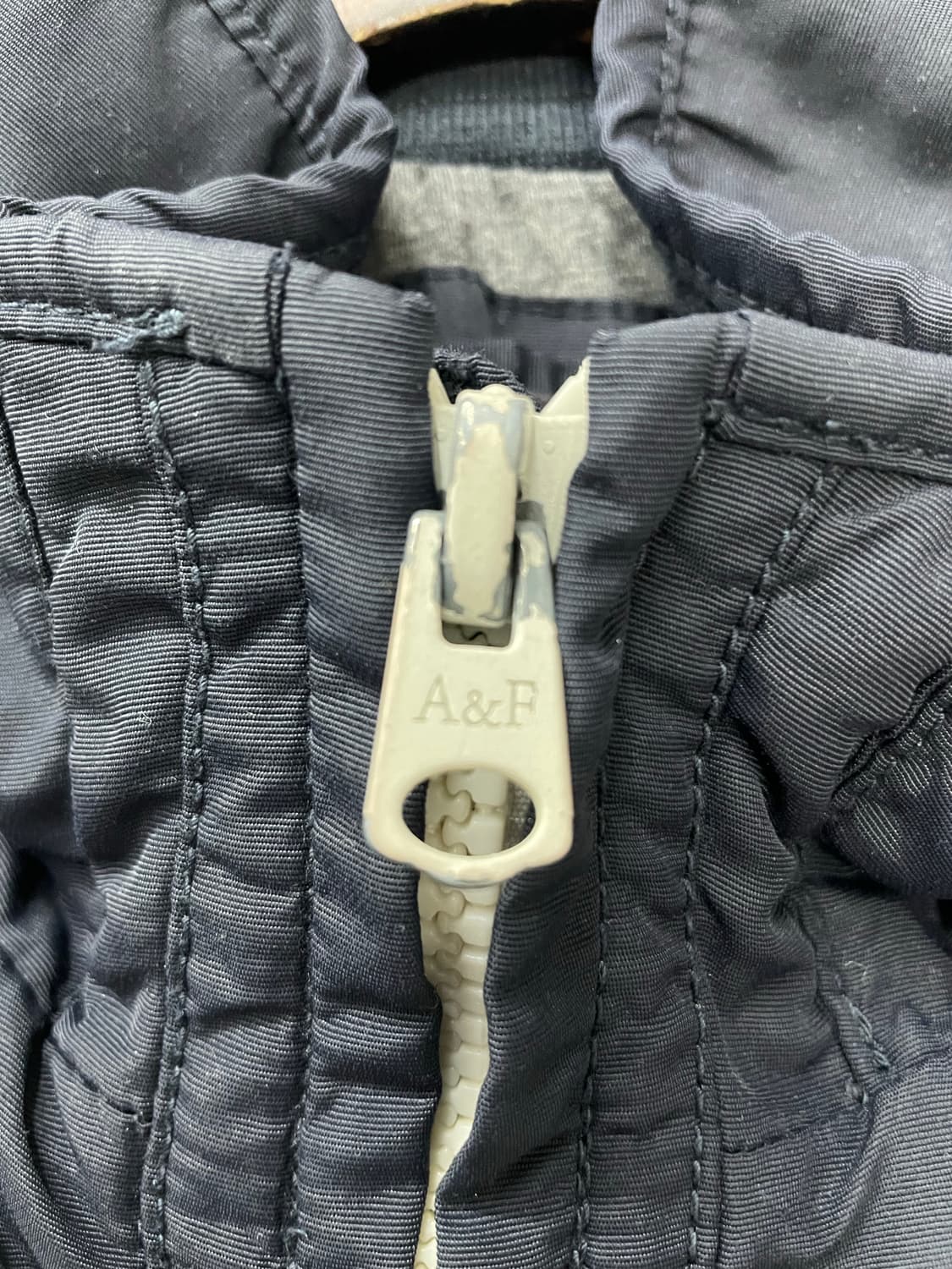 아베크롬비 네이비 블루종 후드 자켓 H1333 상품이미지7