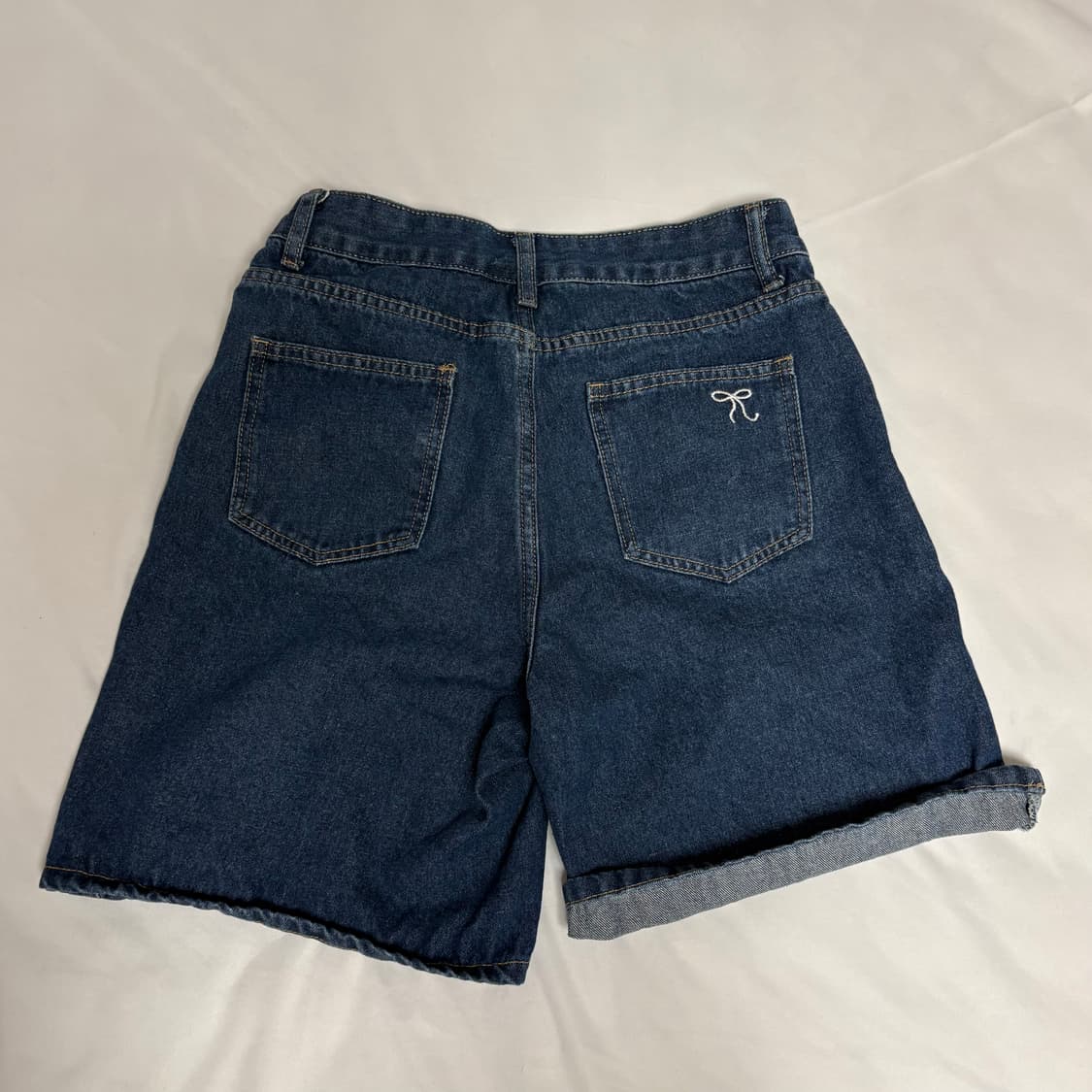 DAZY 청반바지 (네이비 / Size S) 상품이미지3