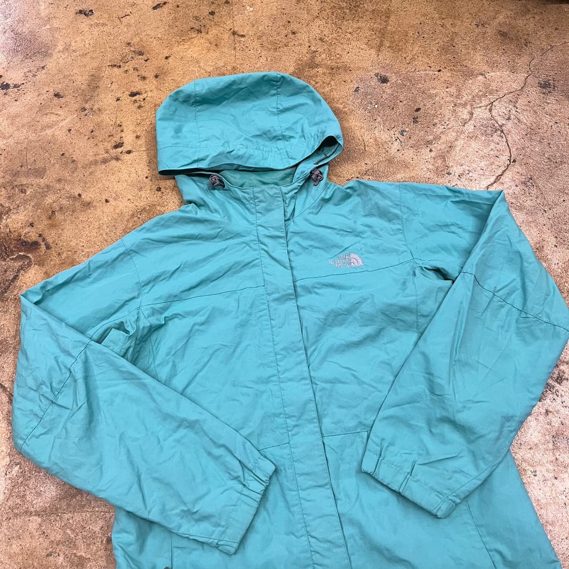 [정품/90,L] 노스페이스 바람막이 후드 자켓 민트 b14 상품이미지1