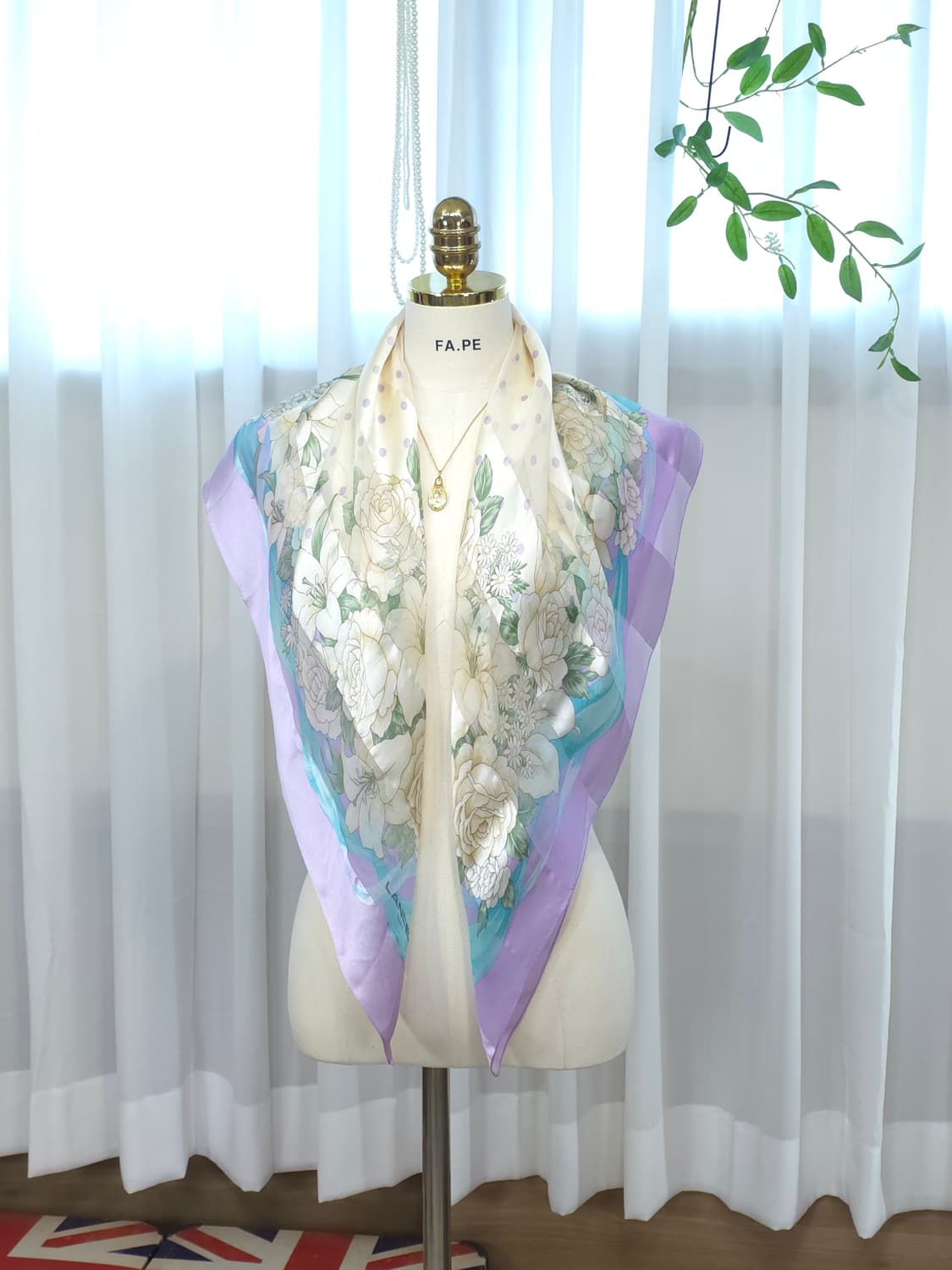 란셀 실크스카프 상품이미지6