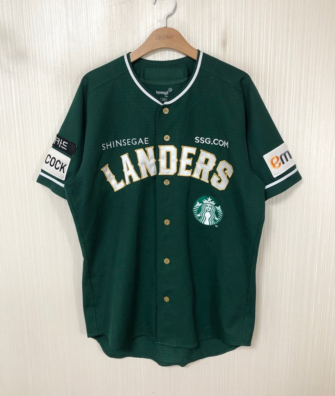 KBO SSG랜더스X스타벅스 랜더스벅 한정유니폼 105 #17 추신수 상품이미지1