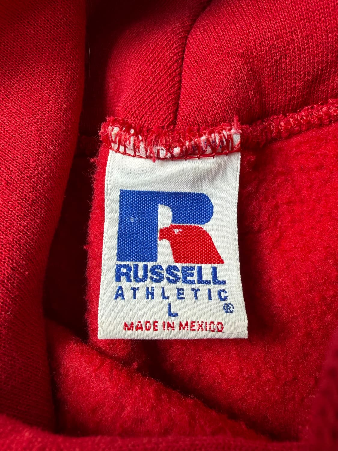 90s Russell Hoodie (red) 상품이미지3
