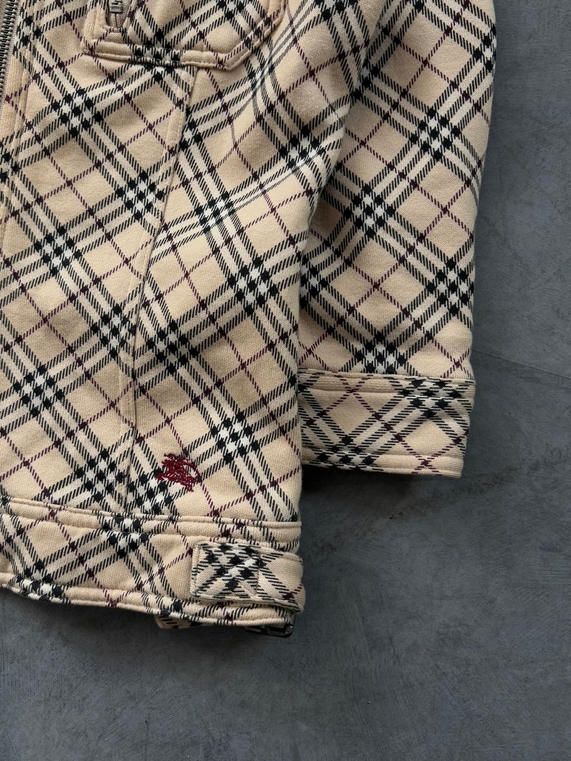 Burberry  버버리 블루라벨 노바체크 집업 상품이미지5