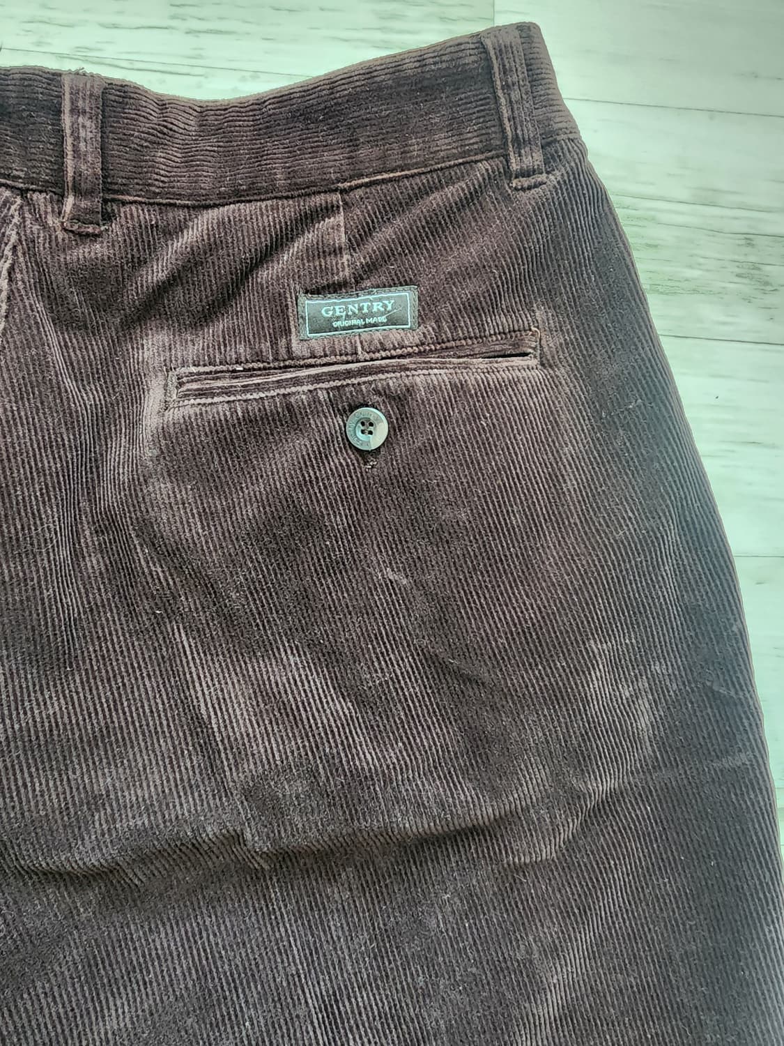 GENTRY 젠트리 코듀로이 팬츠 팜. (31~32)인치 남자 골덴 바지 상품이미지5