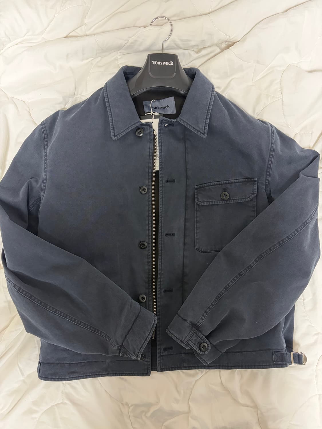 토니웩 DYED COTTON DECK JACKET_ NAVY 상품이미지3