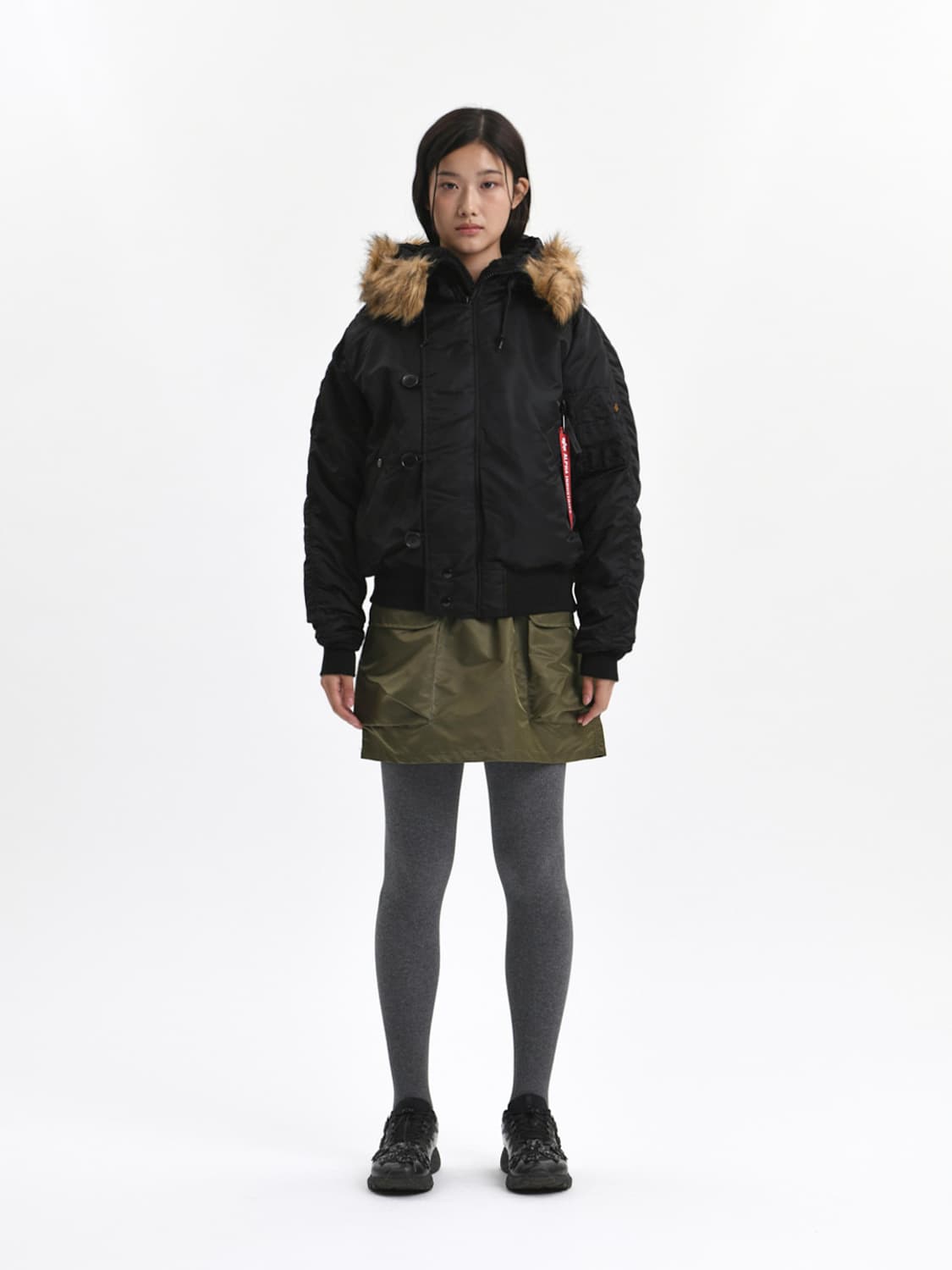 알파인더스트리 n2b L사이즈 미사용 새상품 상품이미지3