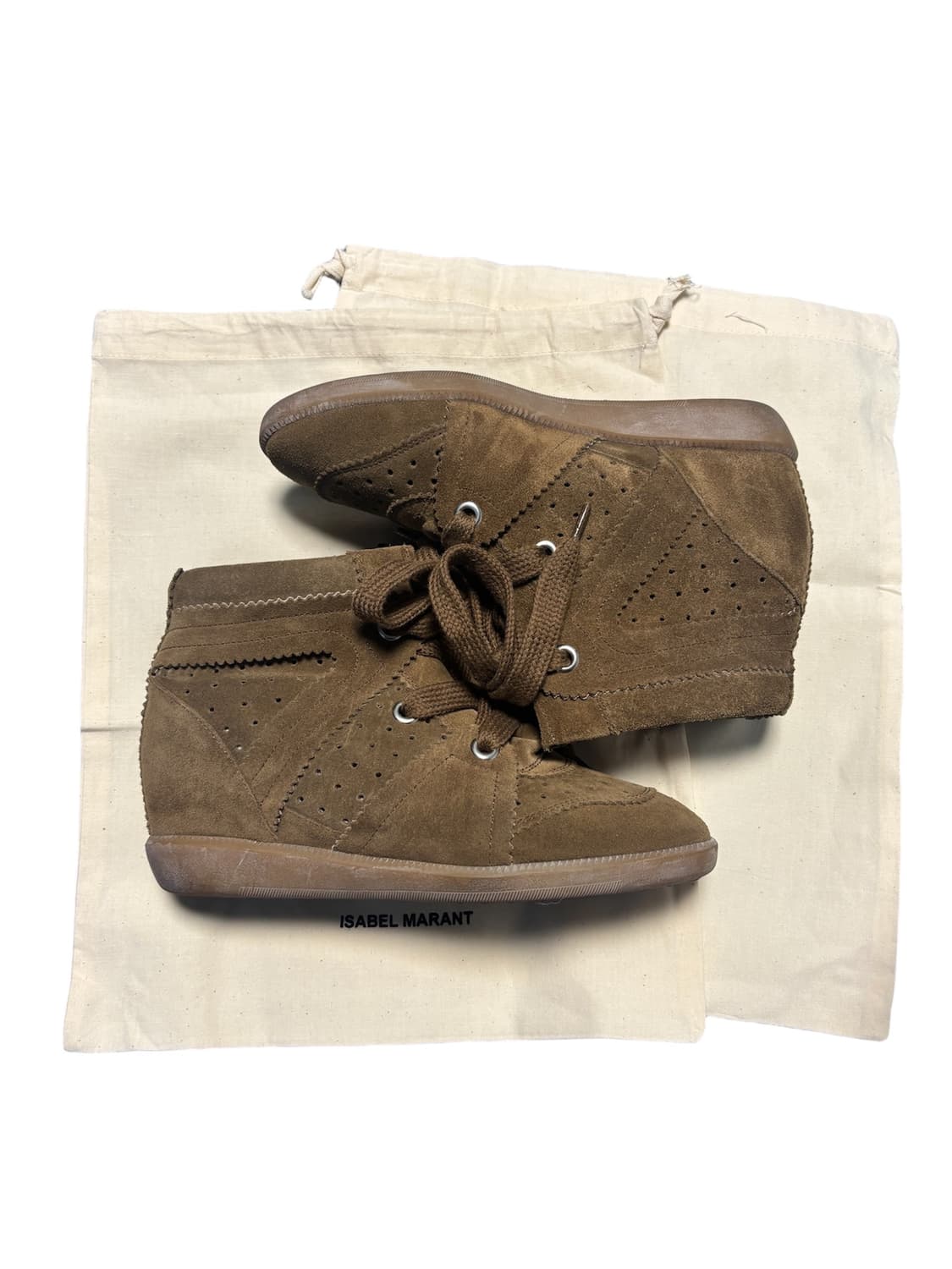 Isabel Marant Bobby High-Top Sneakers 상품이미지3