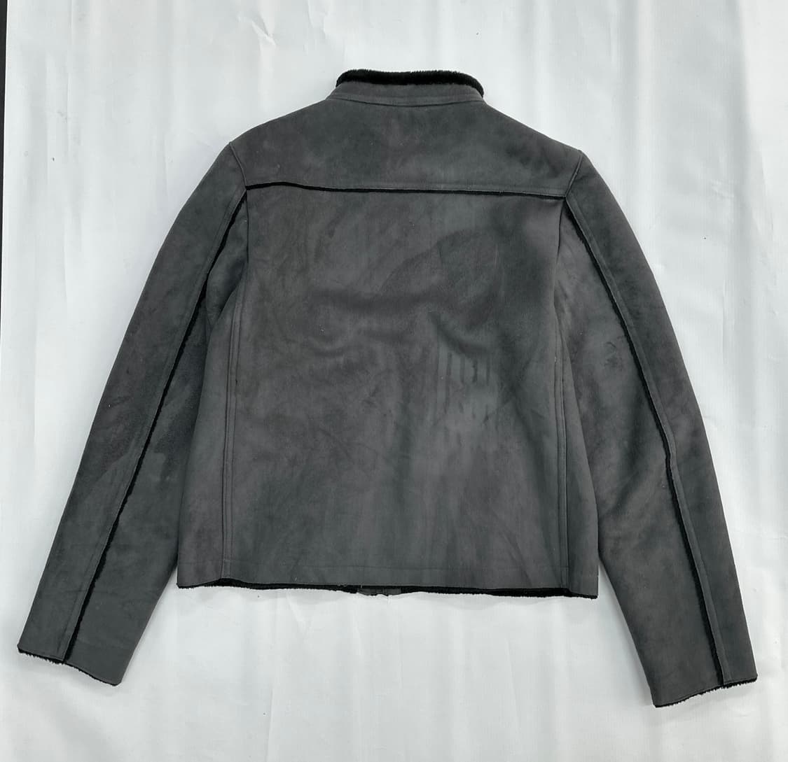 🖤나나깔 무스탕 블랙 크롭 무스탕🖤 락시크 펑크 보헤미안 상품이미지3