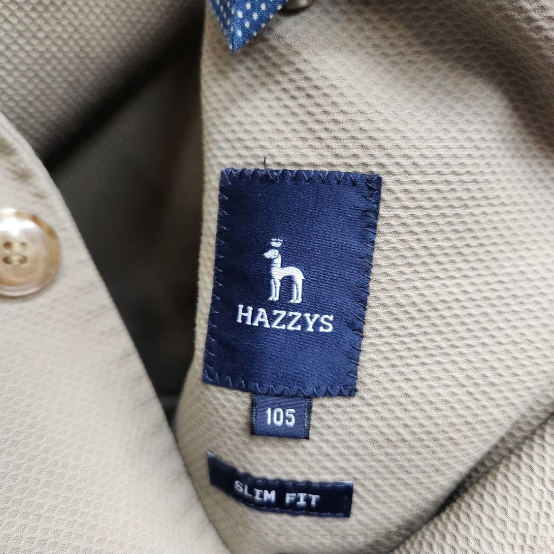 헤지스 베이지 슬림핏 블레이저 105(L) 상품이미지5