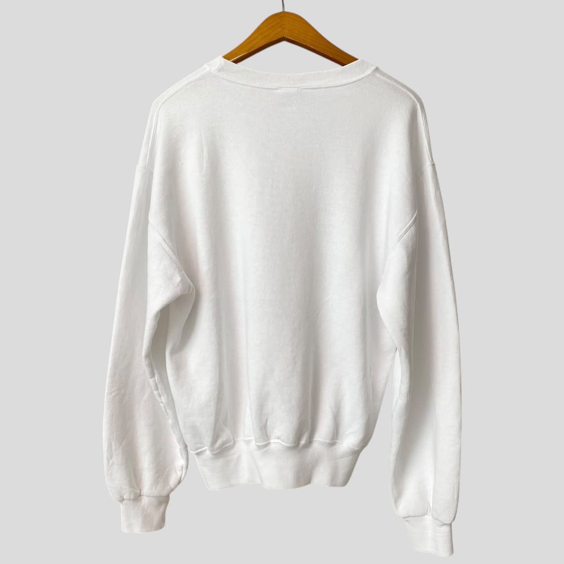 (M)빈티지 러셀 화이트 블랭크 스웨트셔츠 맨투맨 상품이미지7