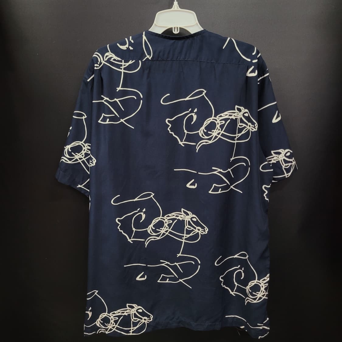 Ralph Lauren 랄프로렌 90s 빈티지 헨리넥 레이온 셔츠  상품이미지4