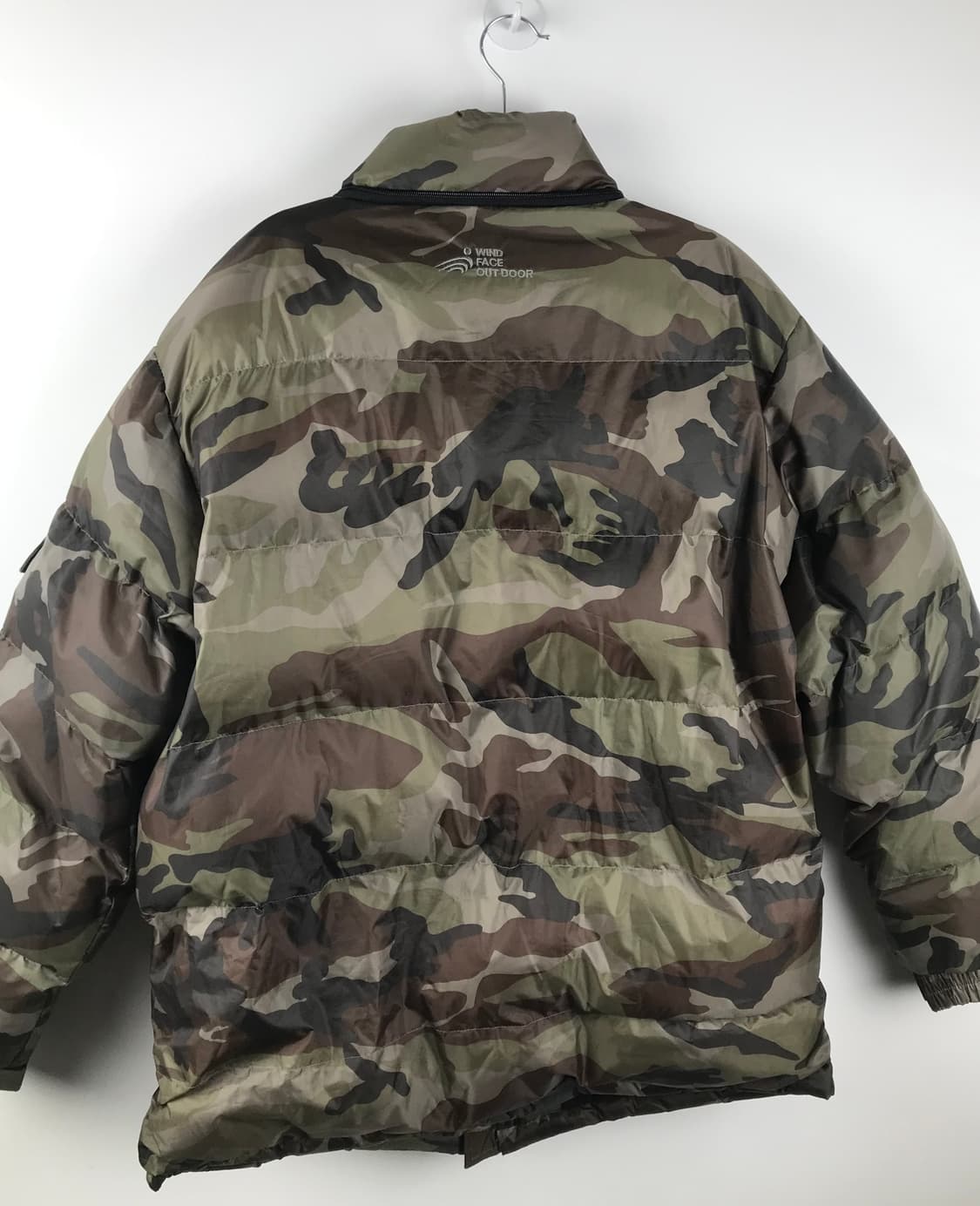 카모 밀리터리 패딩 푸퍼 자켓 올드스쿨 y2k 빈티지  상품이미지2