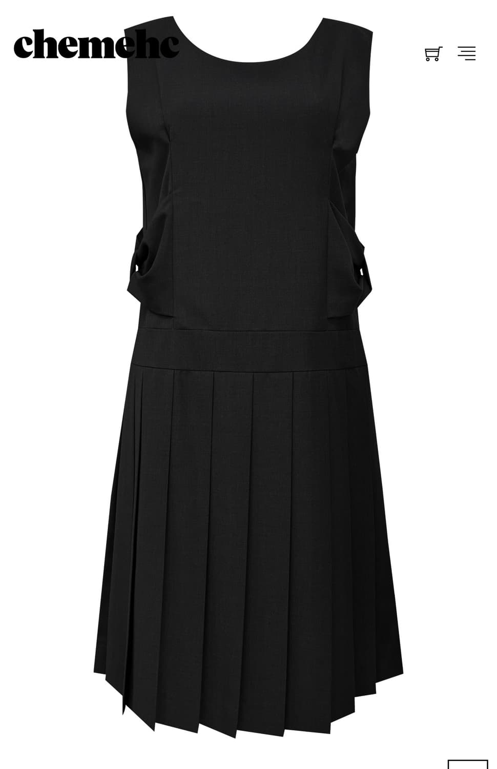 구해요) 체메씨 보우 슬리브리스 드레스 구합니다 !! 상품이미지1