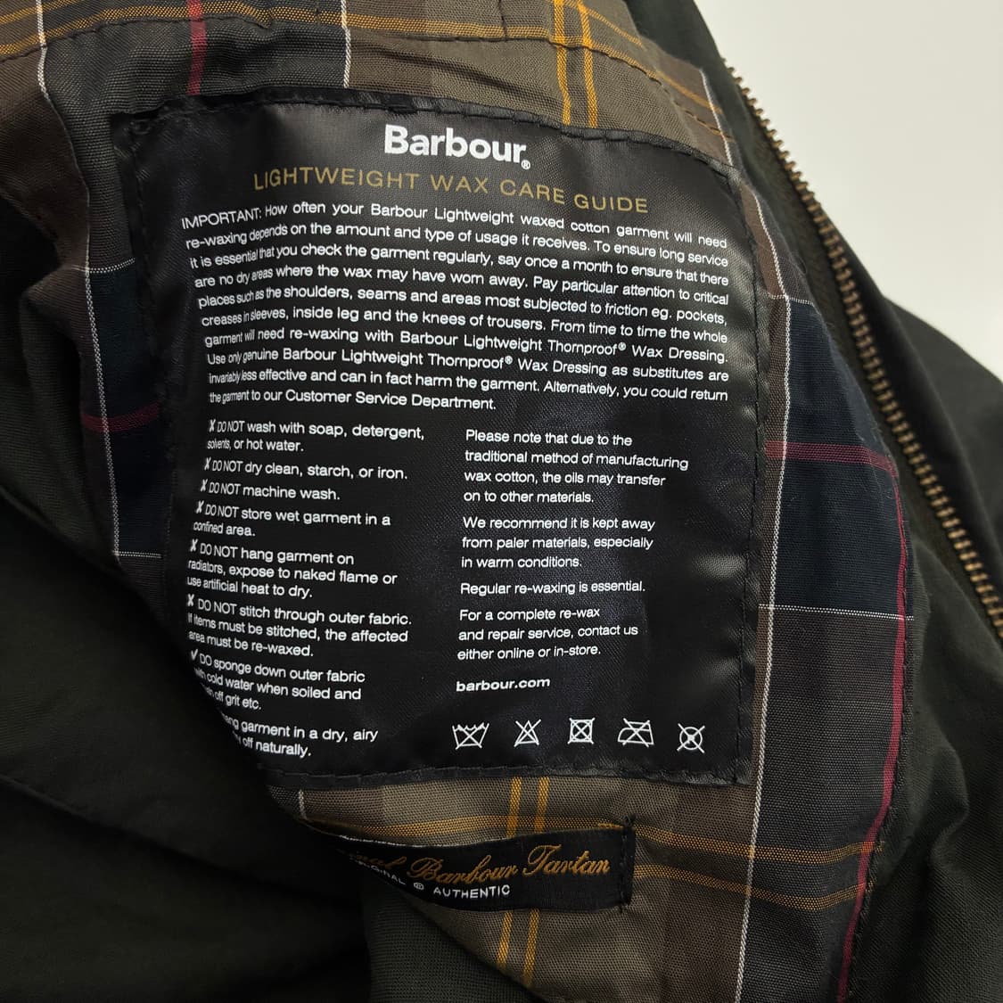 Barbour 바버 인터네셔멀 듀크4 oz 자켓 상품이미지8