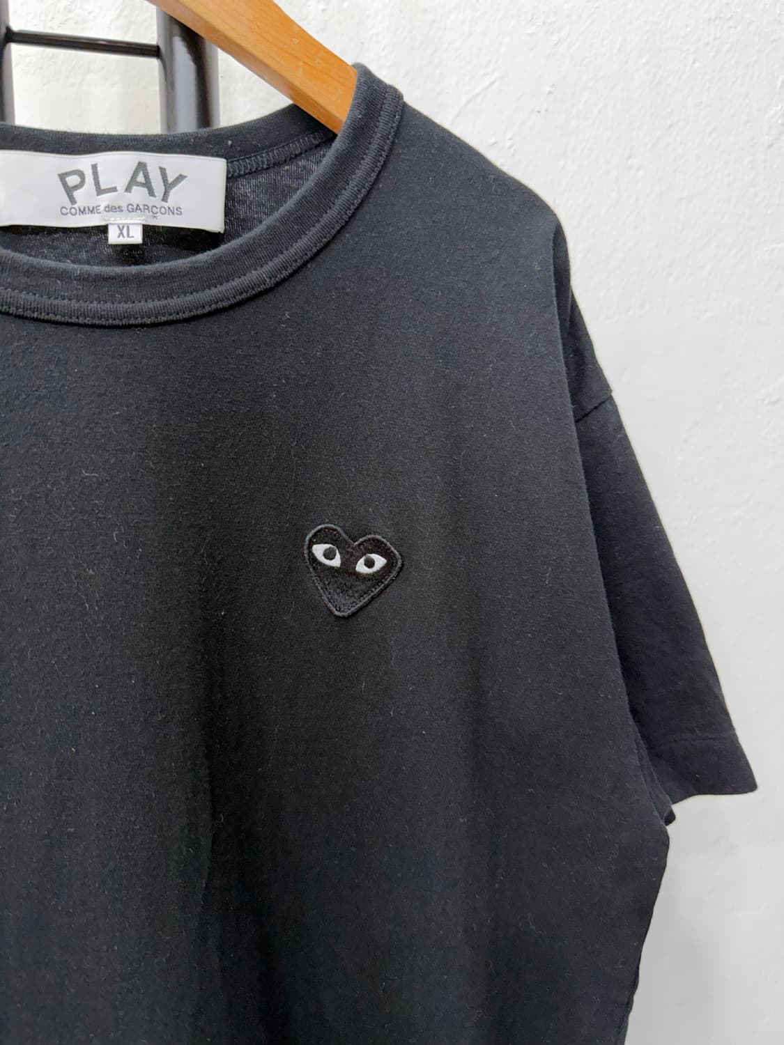 정품) 꼼데가르송 24ss 남성 반팔티 XL  상품이미지4