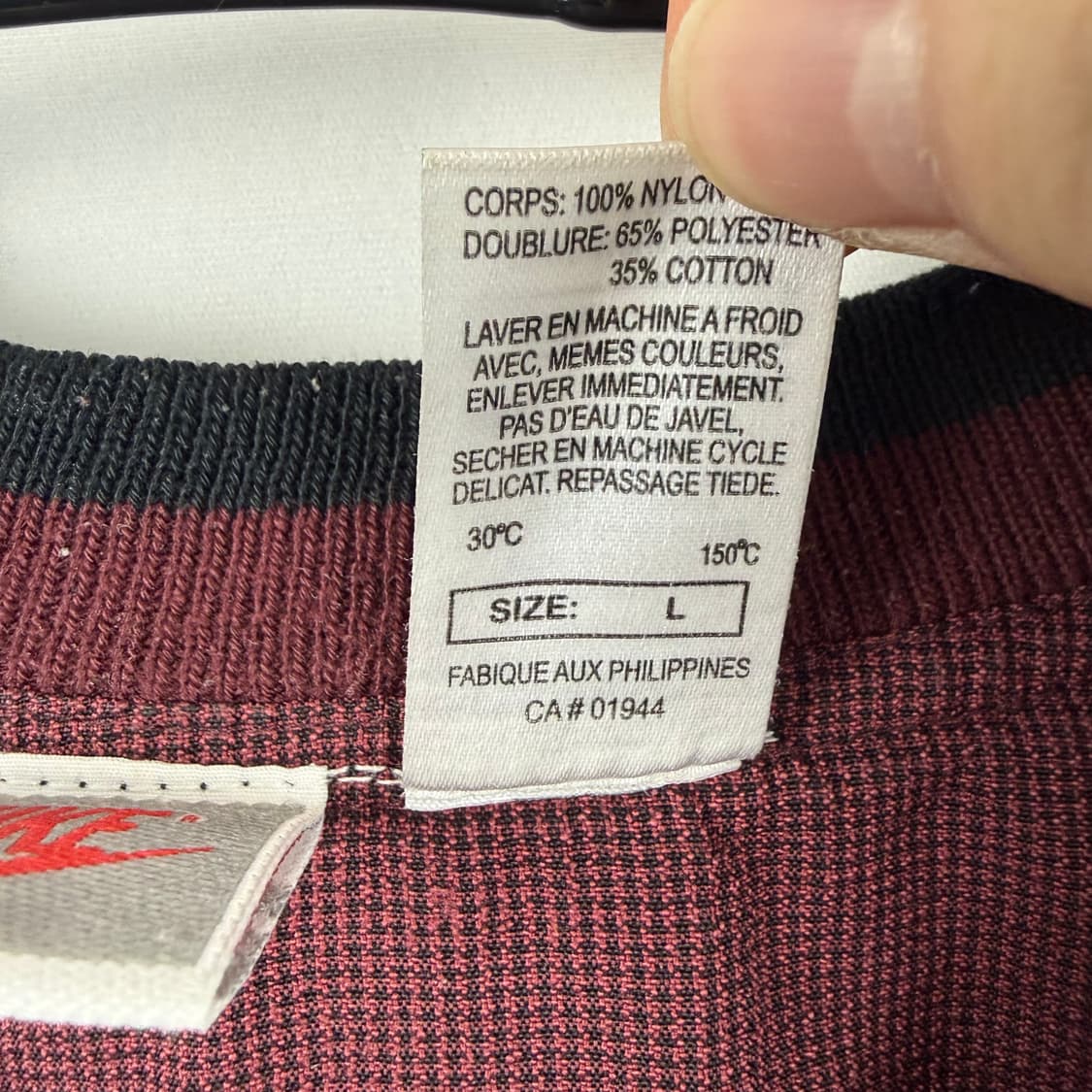 (L) 나이키 올드스쿨 스우시 센터로고 웜업 상품이미지5