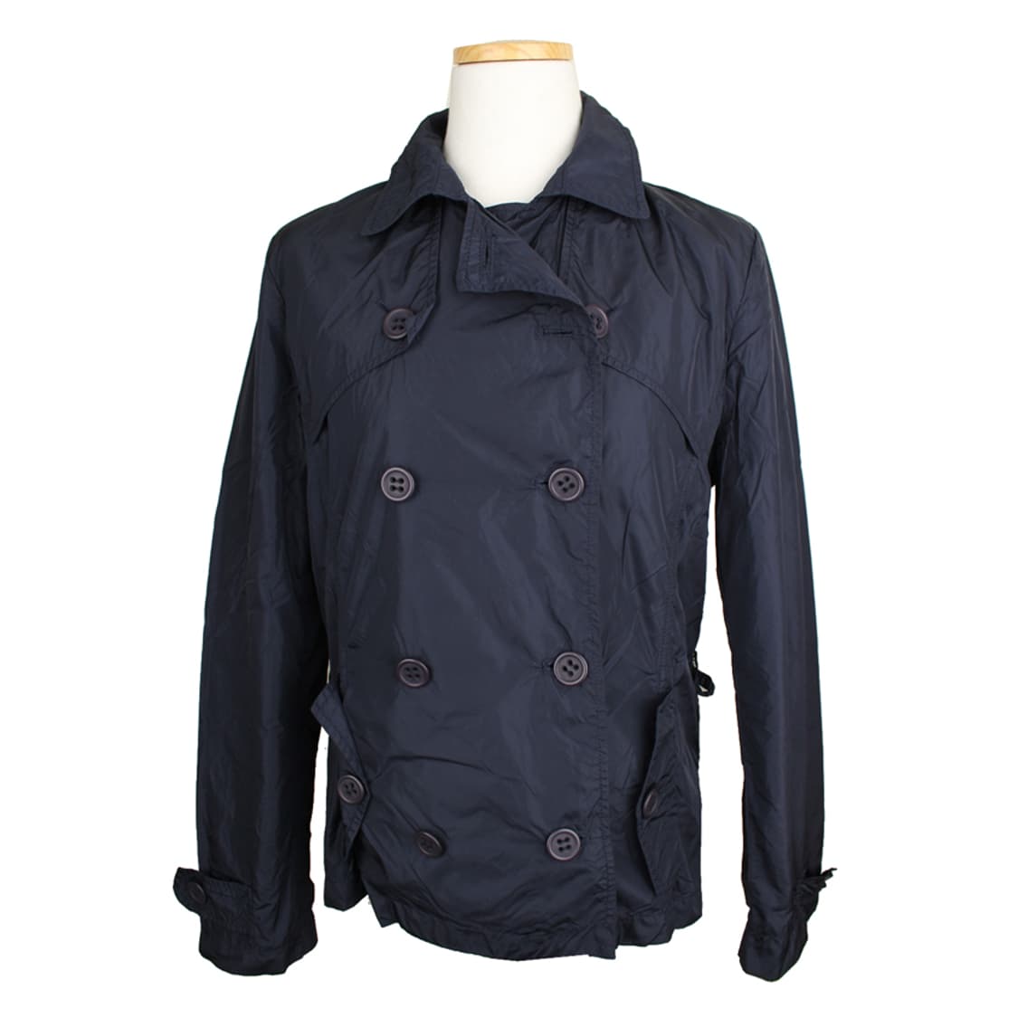 애드 네이비 더블버튼 바람막이 숏자켓(S) 상품이미지1