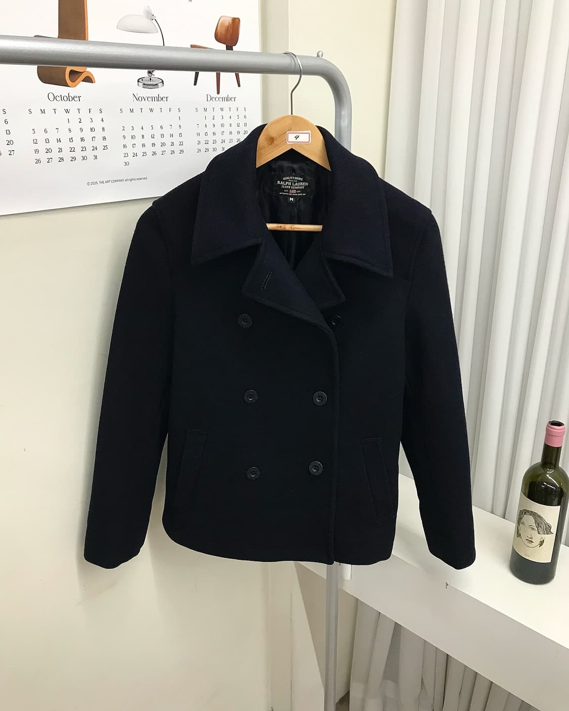 폴로 울 더블 피코트 상품이미지1