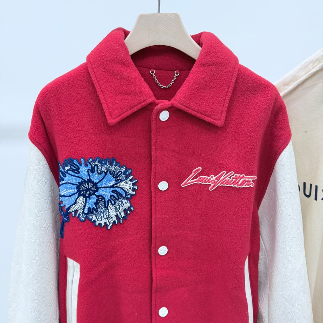 [A+급/46] 루이비통 x 쿠사마 야요이 한정 블루종 바시티 자켓 상품이미지2