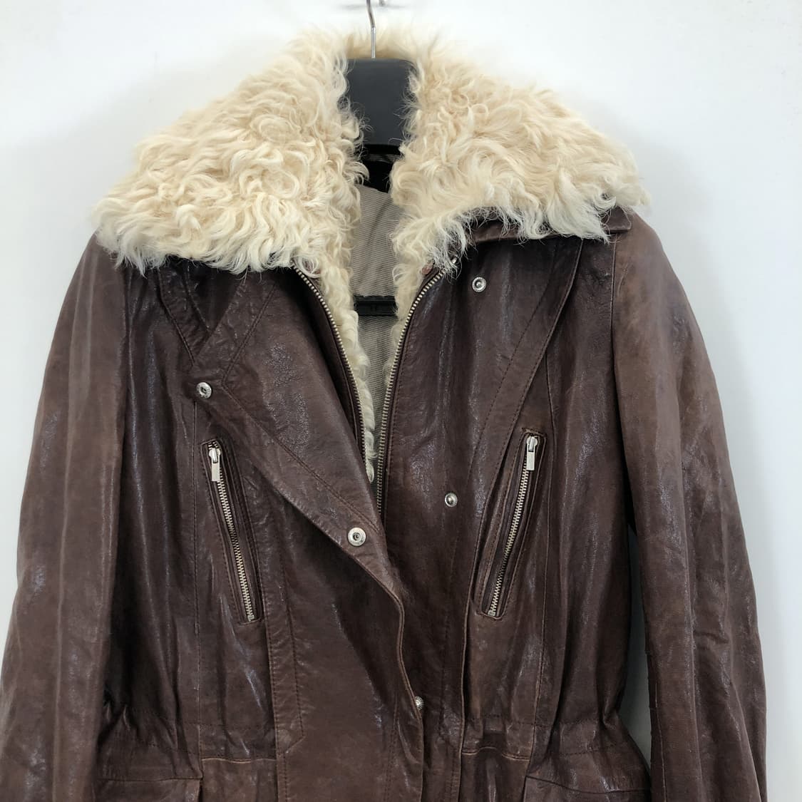 VOV 보브 양가죽 코트 55 내피분리가능  상품이미지5