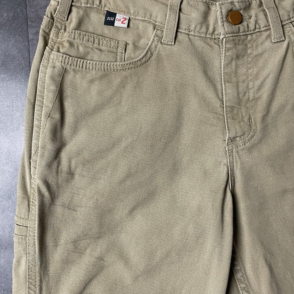 CARHARTT 칼하트 베이지 유틸리티 워크팬츠 A01086 상품이미지4