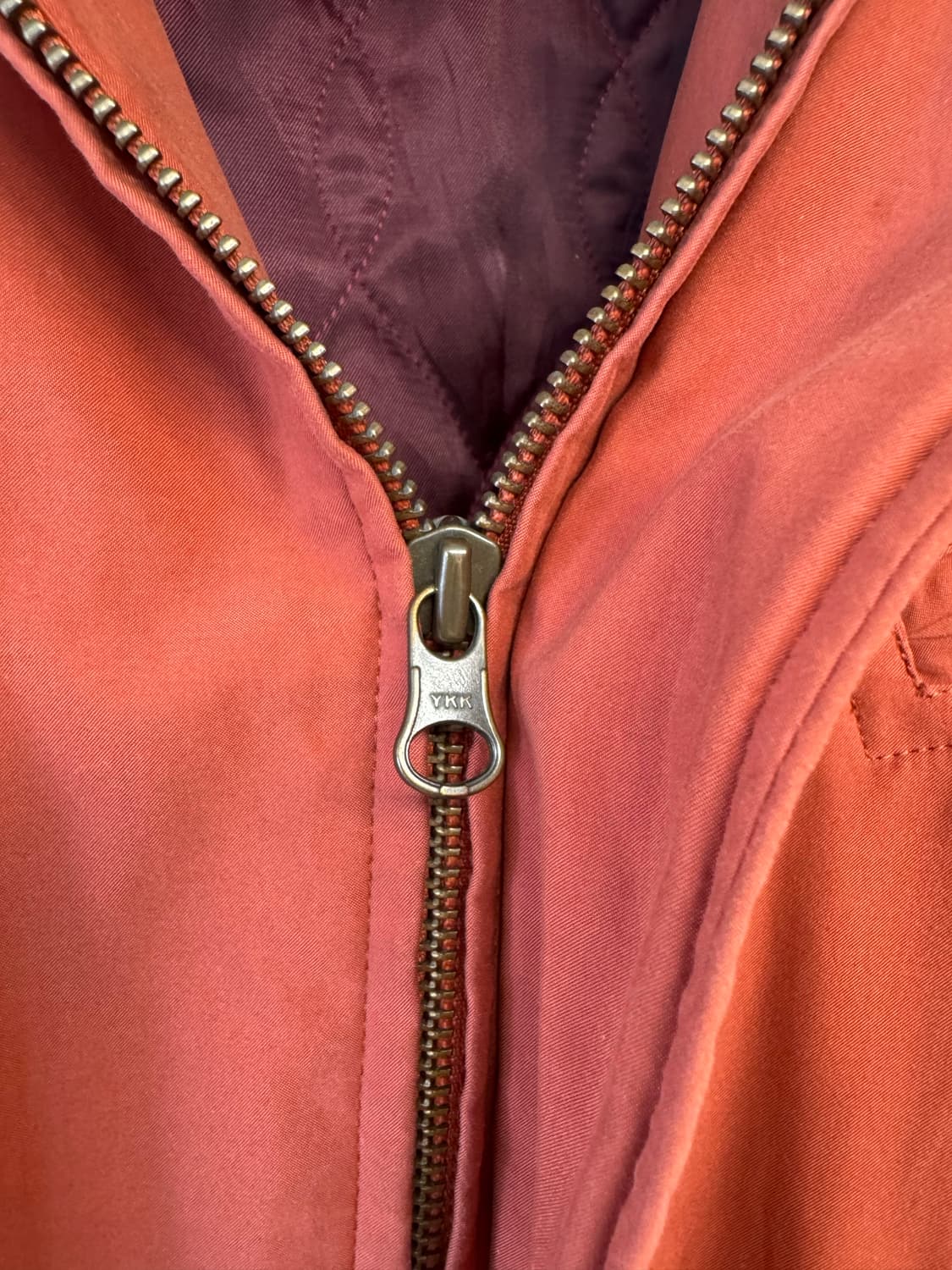 인터메조 해링턴자켓 스윙탑 블루종 (착용샷 있음) 상품이미지4