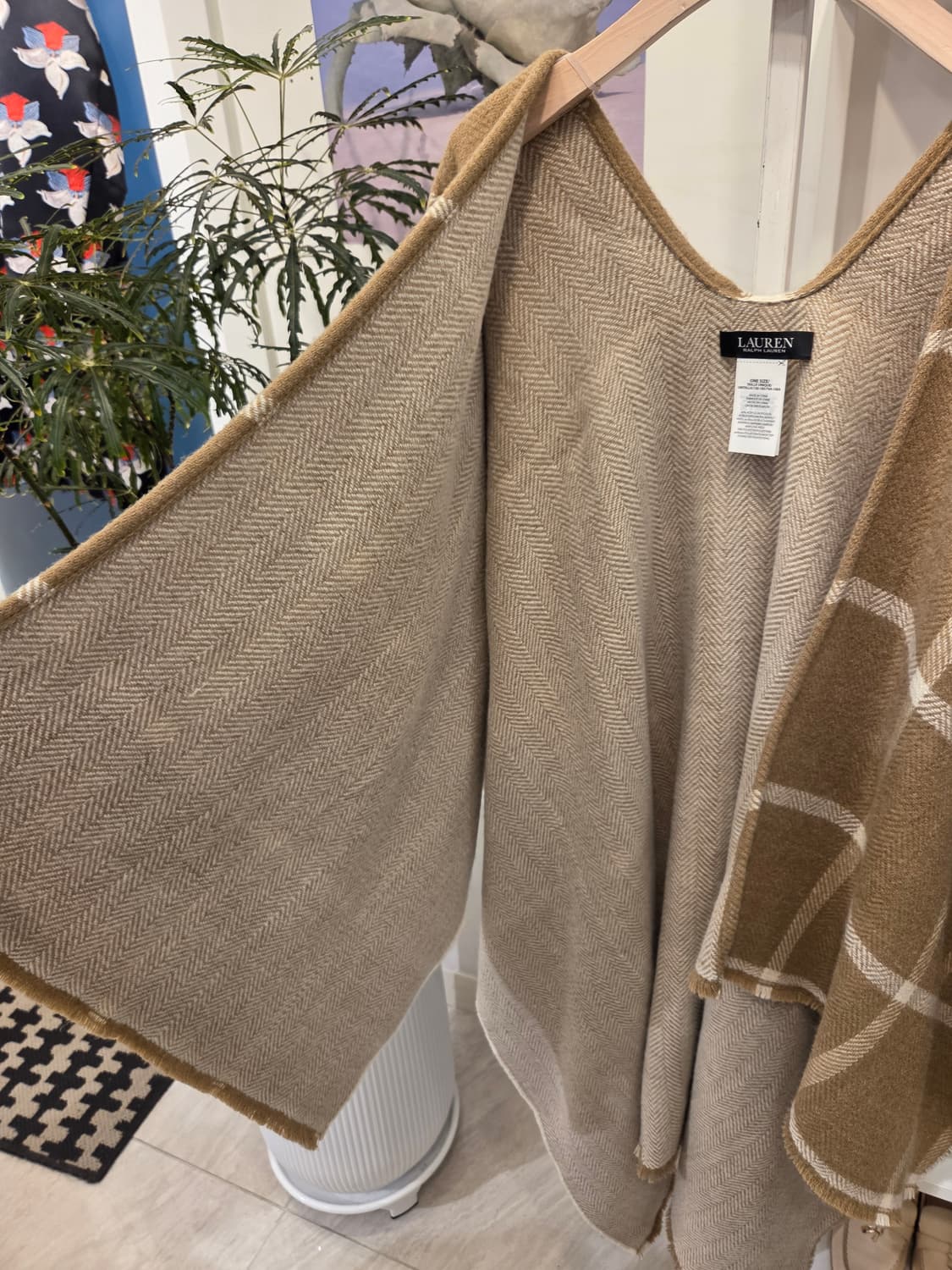 로렌 랄프로렌 숄 케이프 망토 상품이미지4