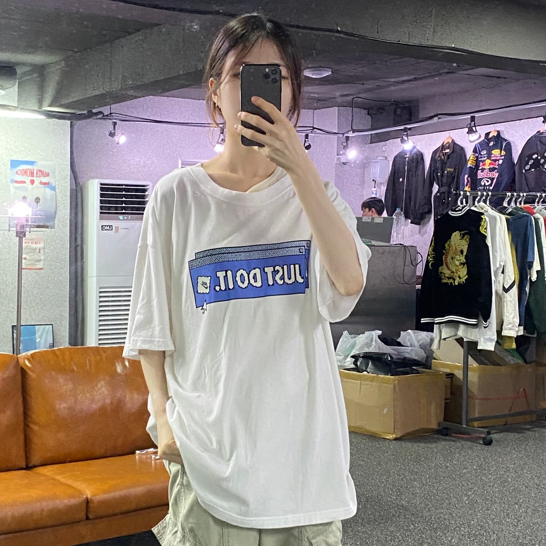 나이키 웹 프린팅 반팔티 B2140 상품이미지1
