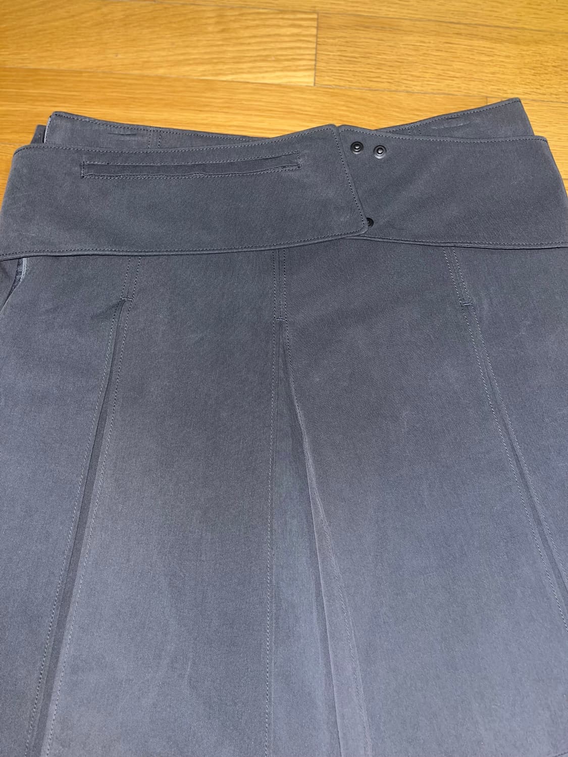 누마레 플리츠 벨트 스커트 상품이미지3