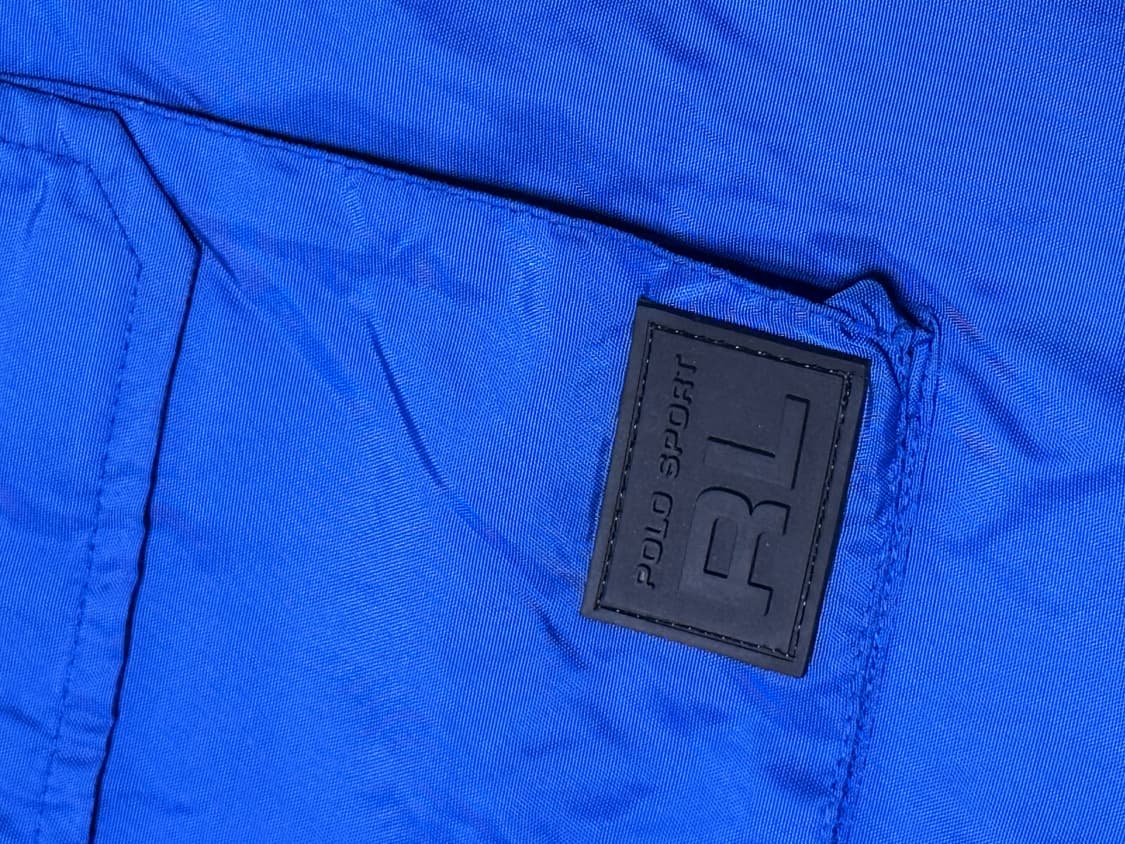 폴로 스포츠 나일론 오버레이 플리스 베스트 90s 상품이미지5