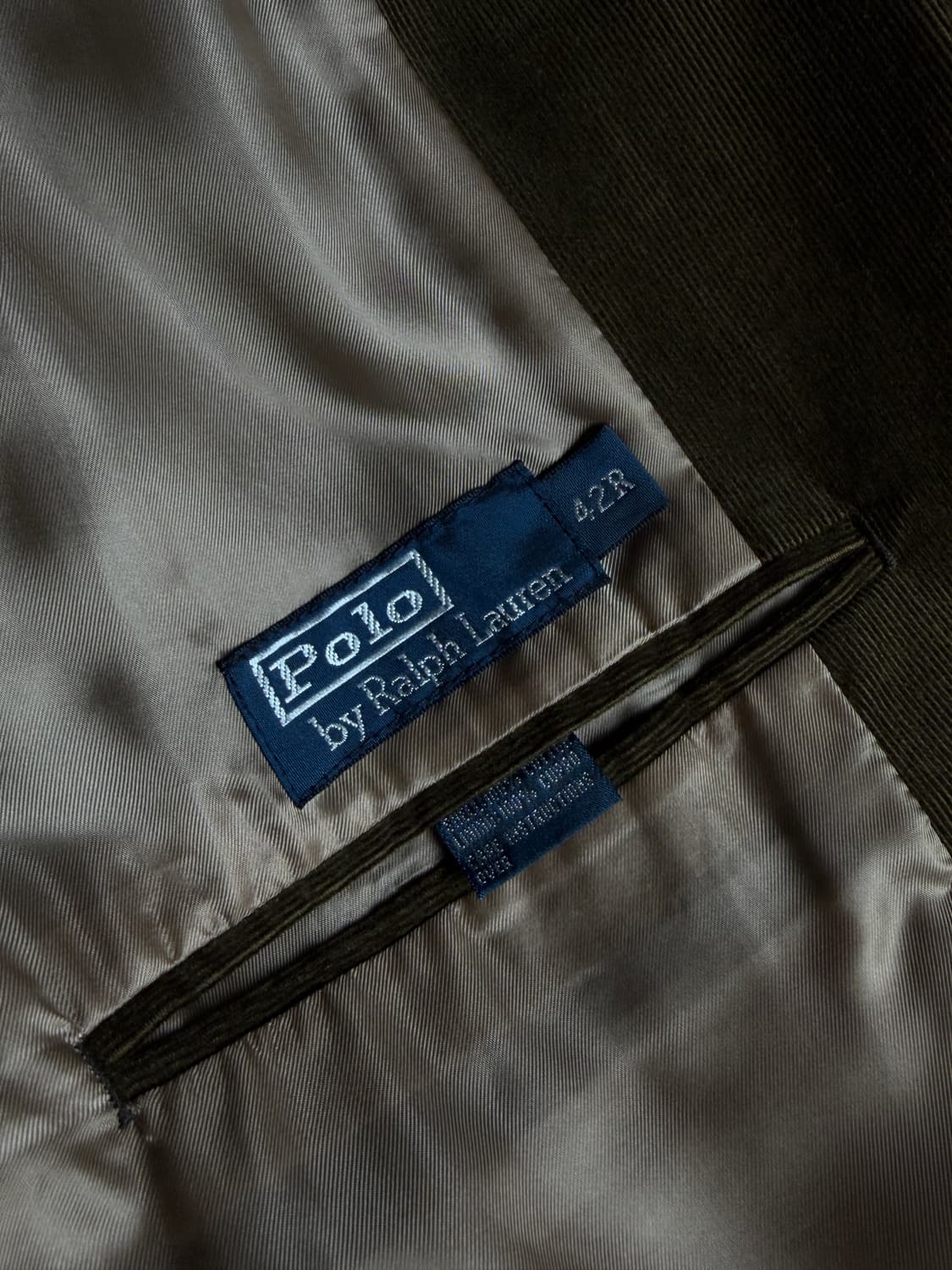 폴로 랄프로렌 코듀로이 블레이져 42R 상품이미지6