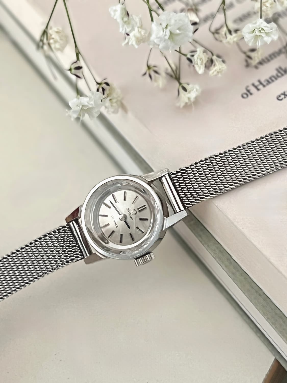  오메가 드빌 컷 글래스 여성 시계 / 정품감정. 오버홀  상품이미지7
