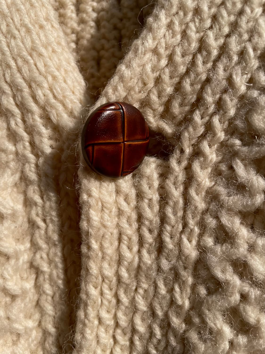 pure wool fisherman handmade cardigan 상품이미지10