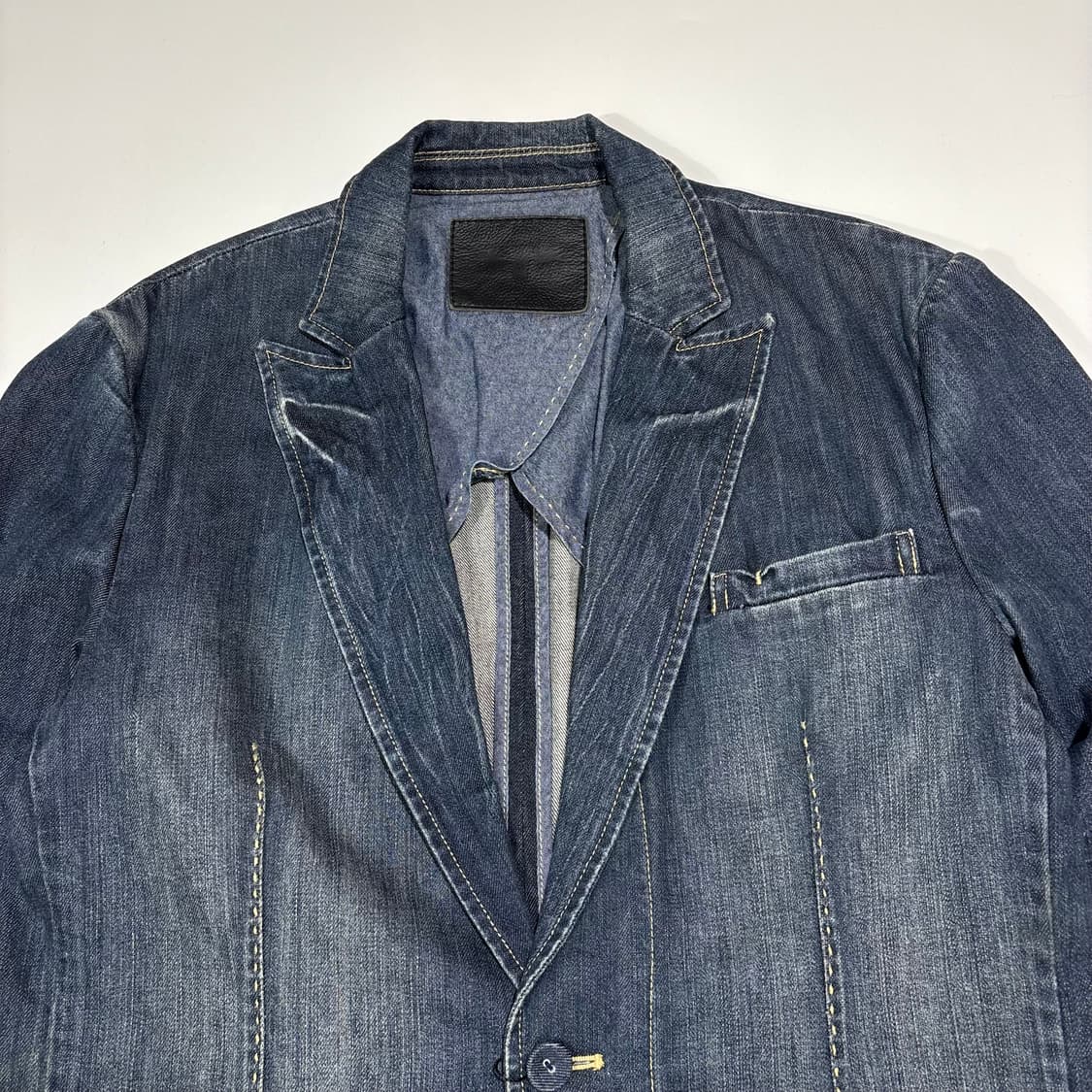 리바이스 빈티지 워싱 데님 블레이저 자켓 상품이미지4