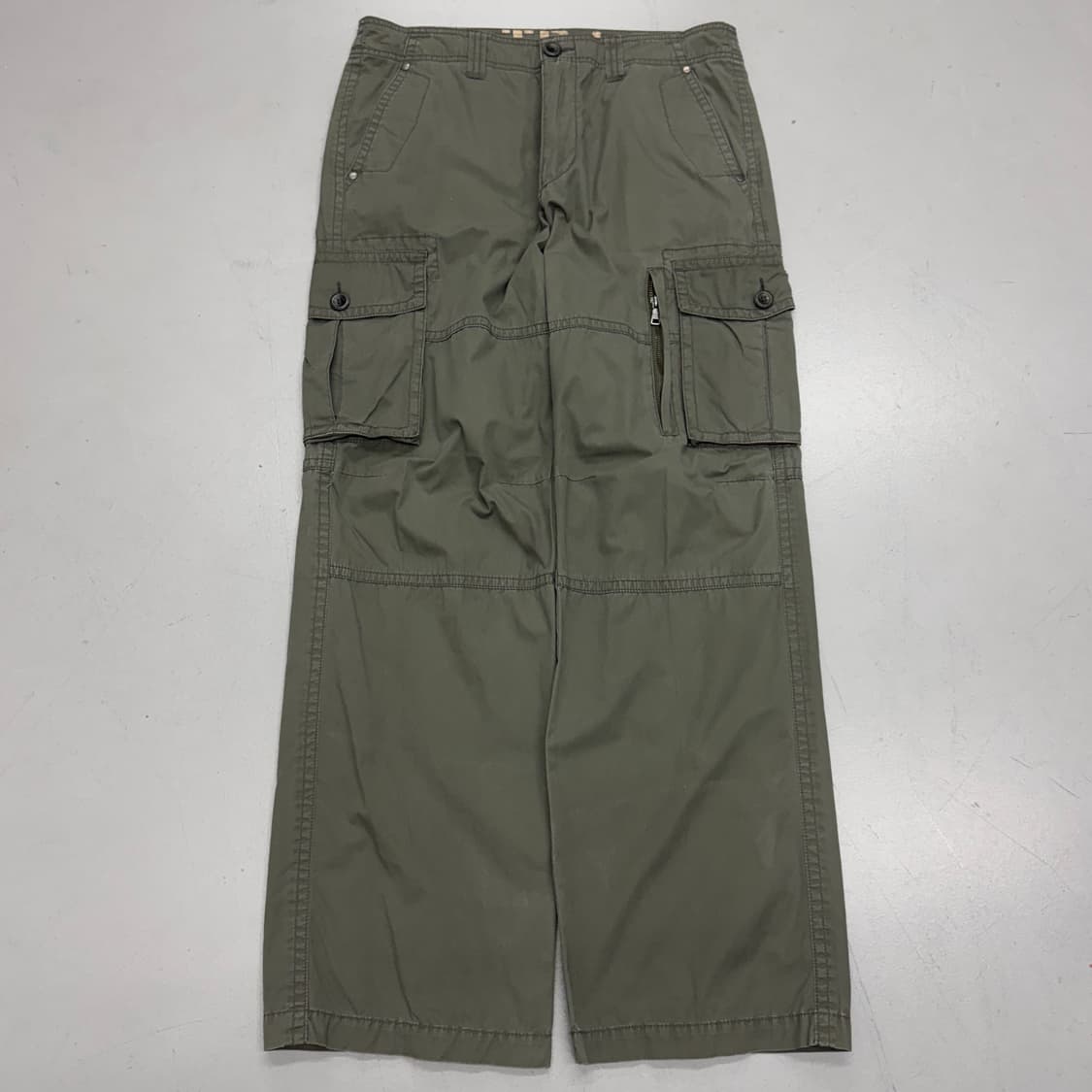 탄창 Y2K 밀리터리 와이드 빈티지 카고팬츠 상품이미지2